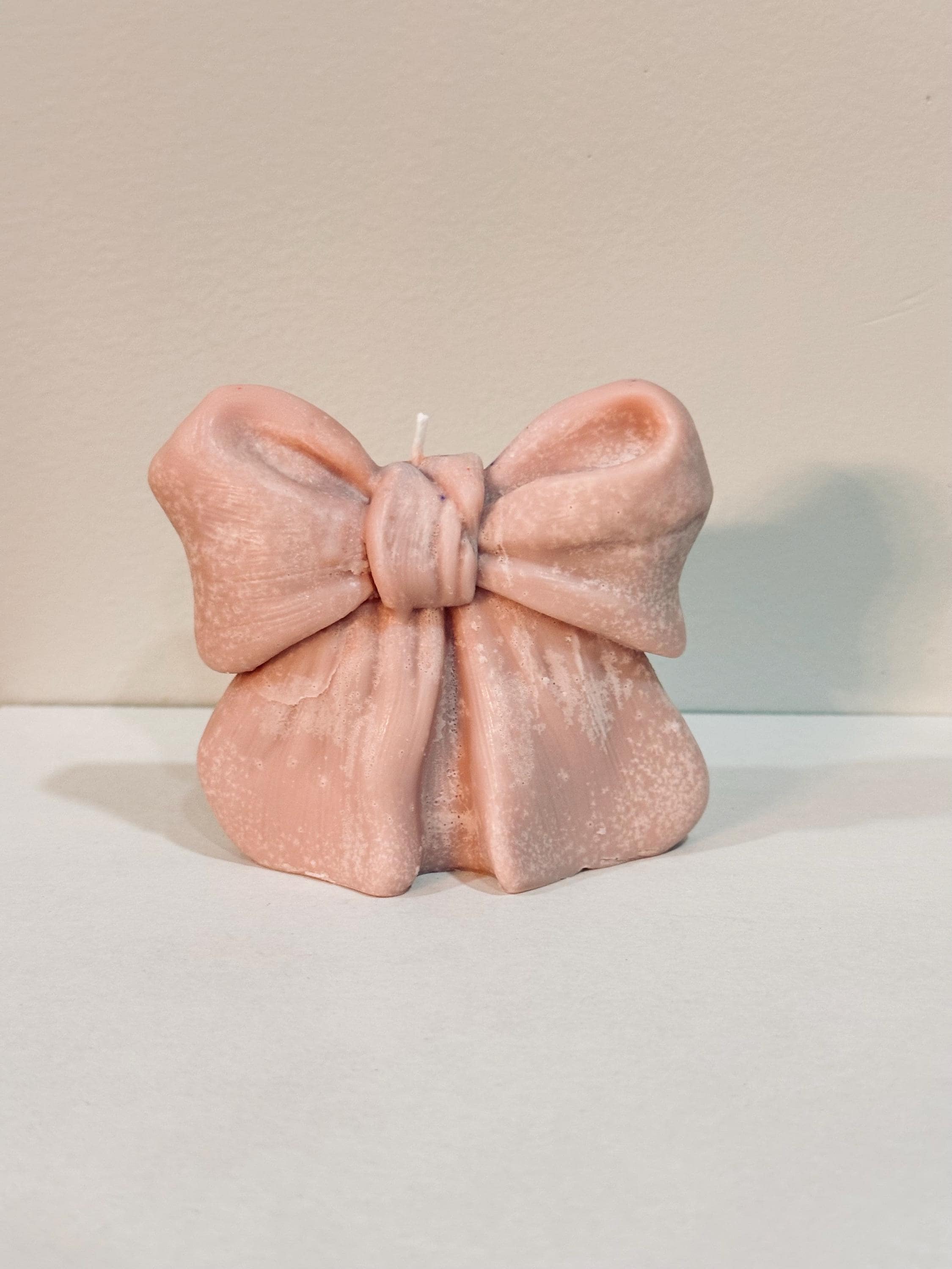 Bow Candle | Cute Gift for Her | Aesthetic Decor | Ribbon Candle | Handmade Soy Candle - image 4