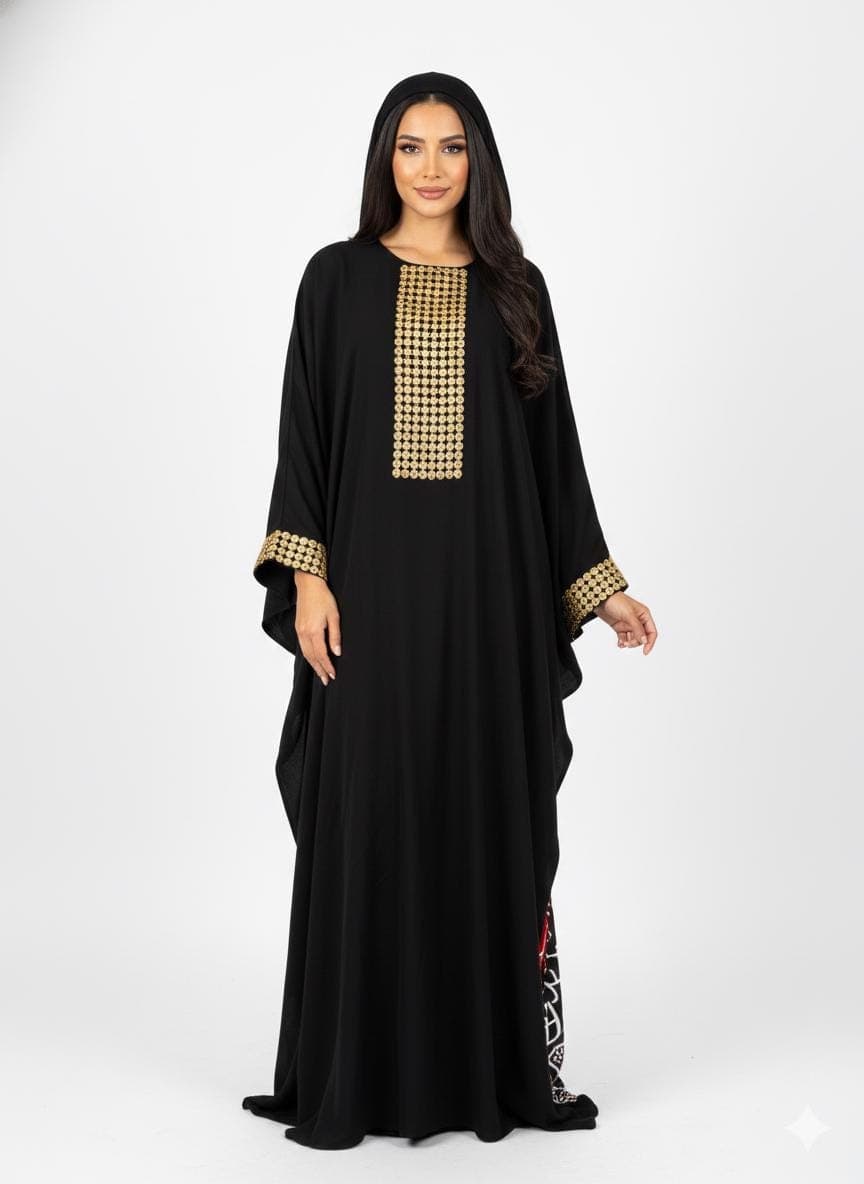 Arabic Calligraphy Galabiya Dress (Free Size) - image 5