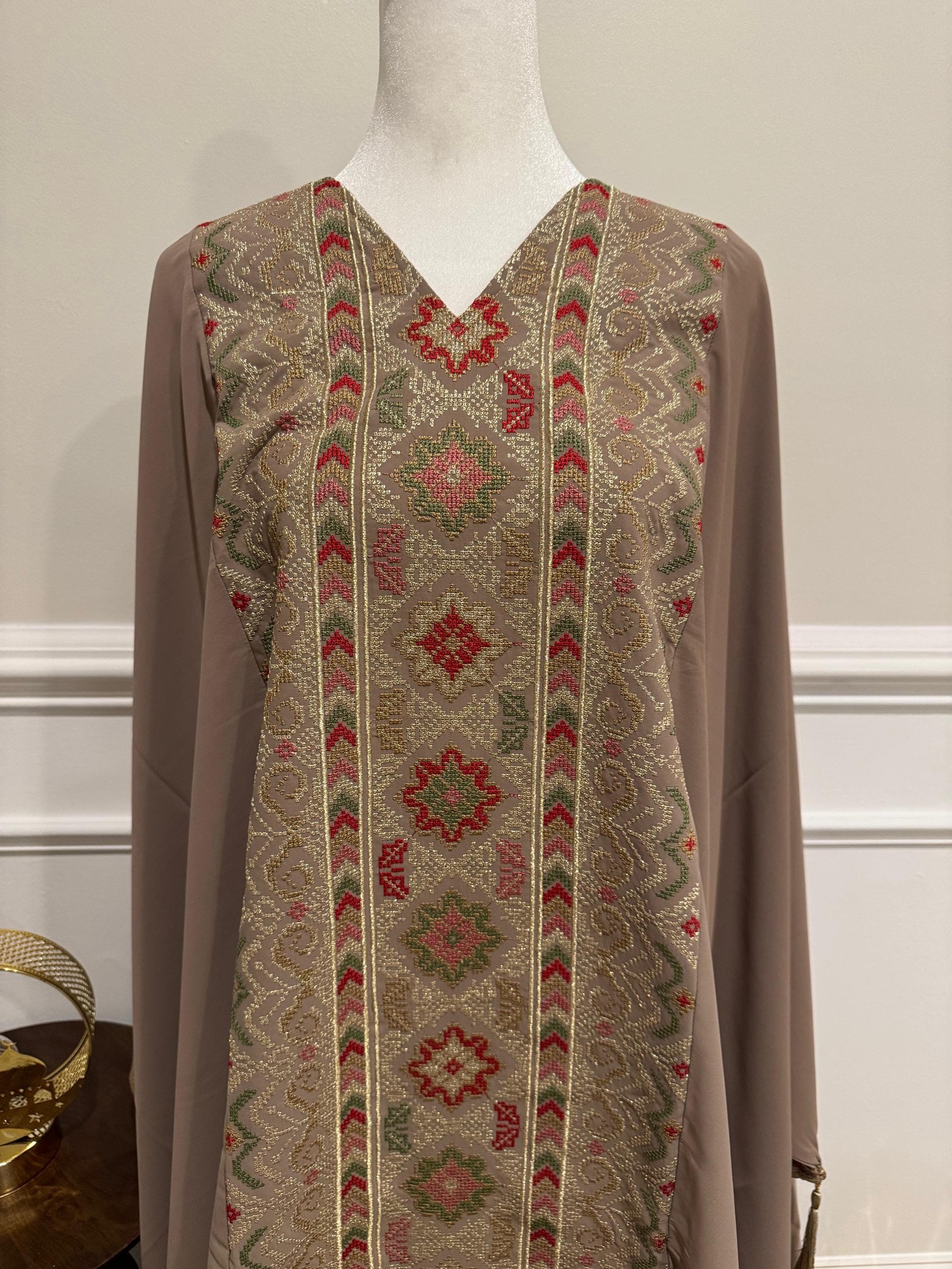 Embroidered Butterfly Dress - image 3