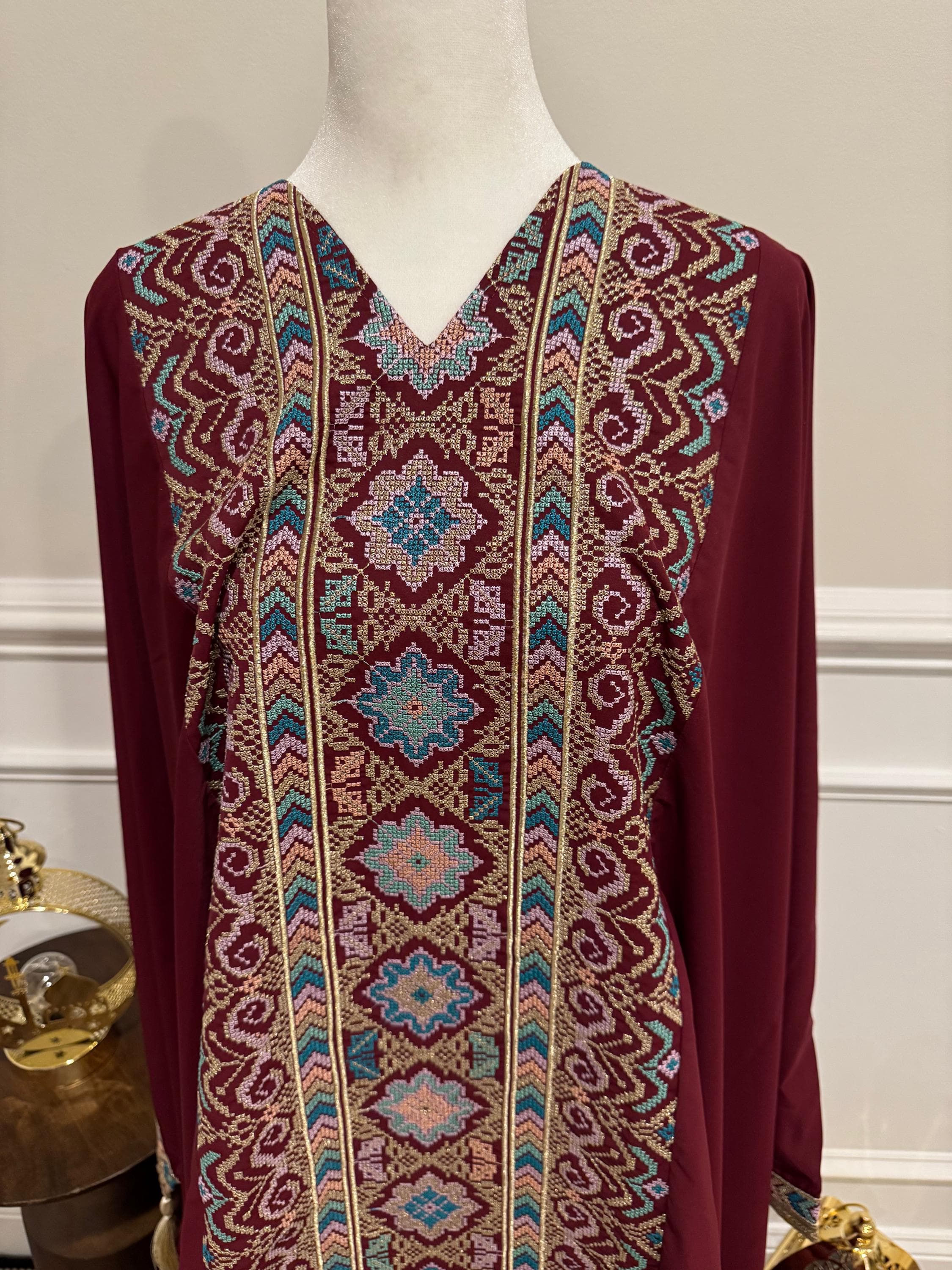 Embroidered Butterfly Dress - image 4