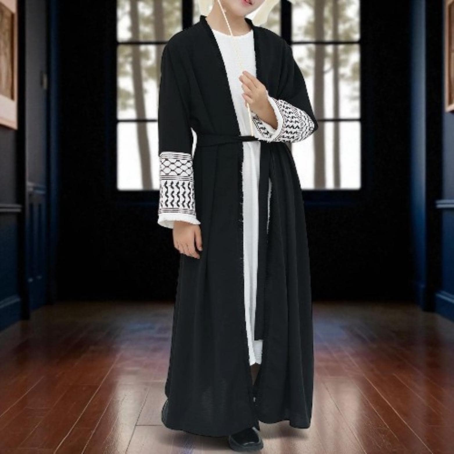 Girl's Turkish Abaya – Children's Long Maxi Hijab Dress