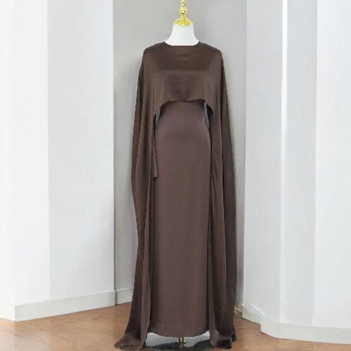 Elegant Dubai Abaya: 2-Piece Muslim Women's Outfit - image 5