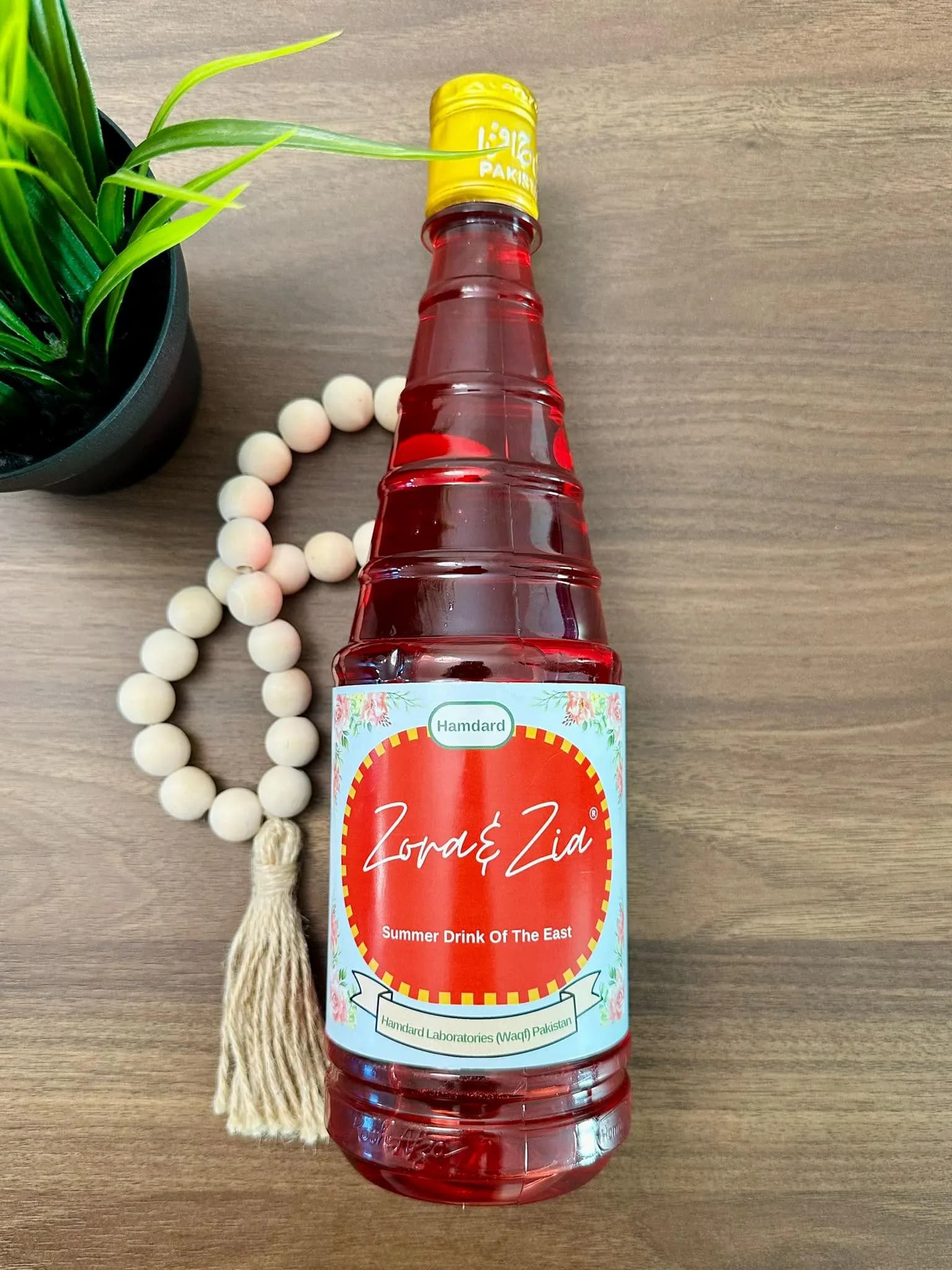 Custom Rooh Afza Syrup Label | Personalized Eid Gift | Ramadan Decoration | Digital | Floral Celebration Labels