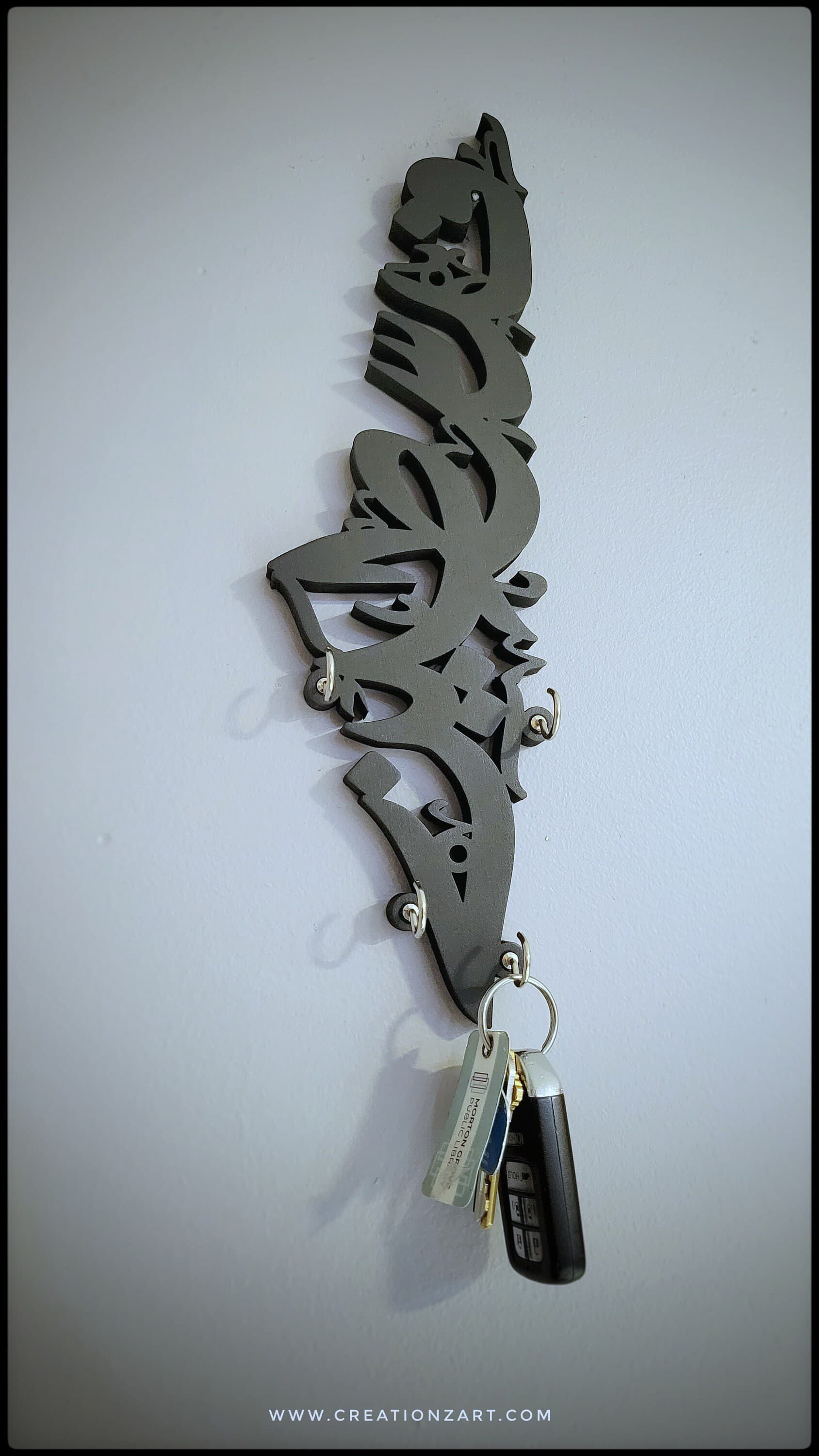 Palestine Key holder - Palestinian Art - Palestinian Keyholder - Palestine gift - image 3