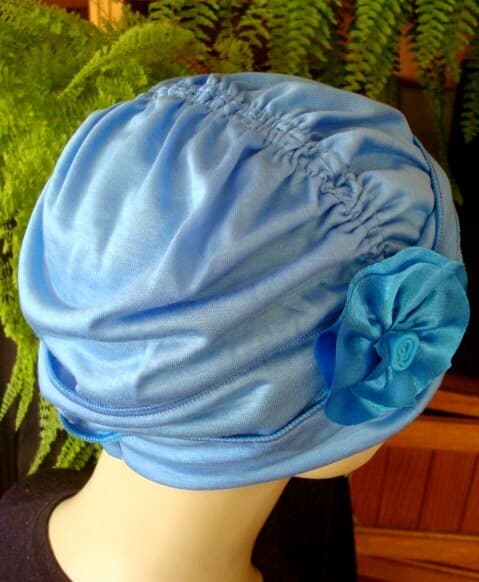 slouchy hat womens slouchy hat soft hat tuquoise hat womens tams tams summer slouchy hat womens turban womens chemo hat chemo headwear - image 5
