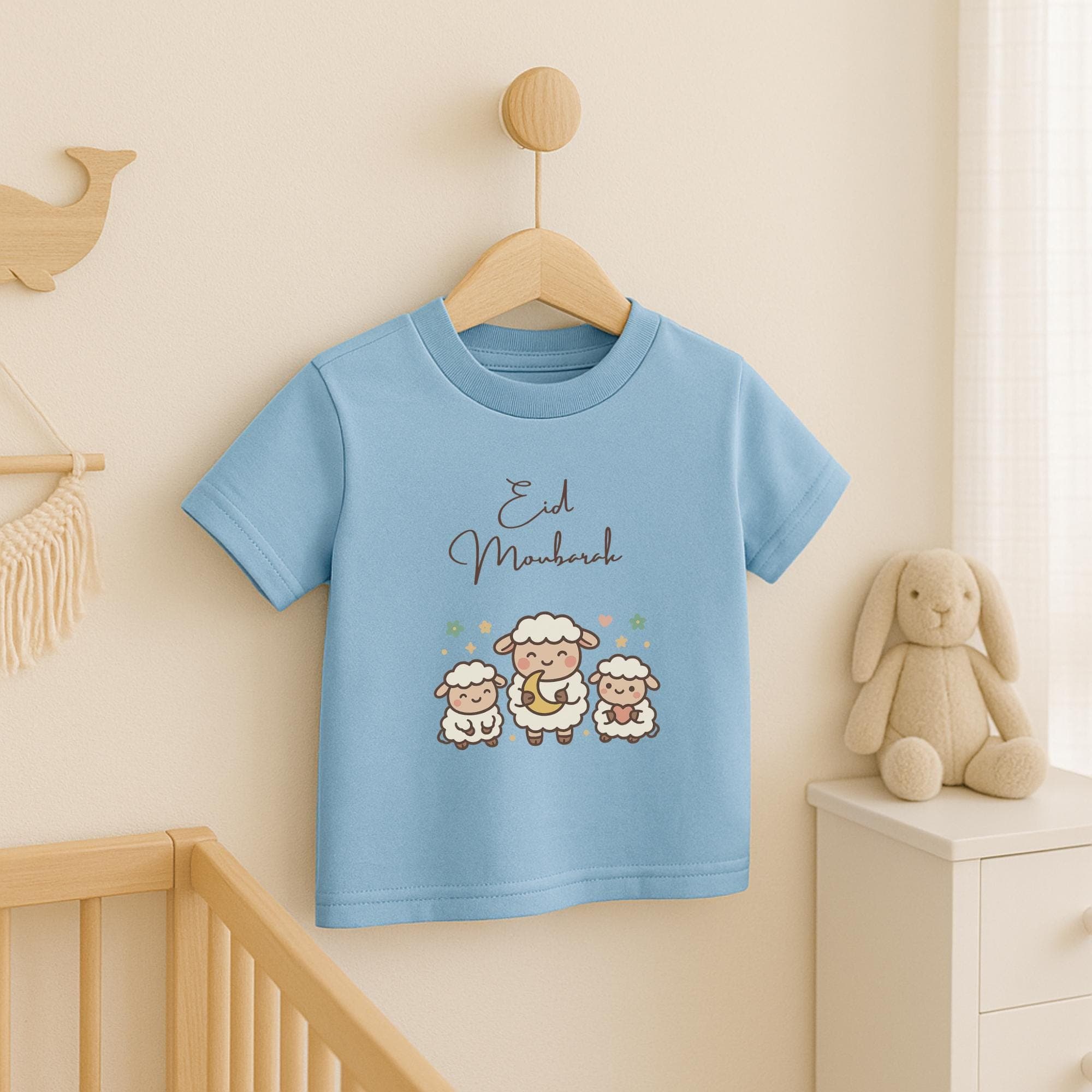Eid Mubarak Baby T-Shirt, My First Eid Outfit ,Muslim Baby Clothes ,Islamic Baby Gift ,Cute Eid Shirt for Newborns / Toddlers, Free shipping - image 4