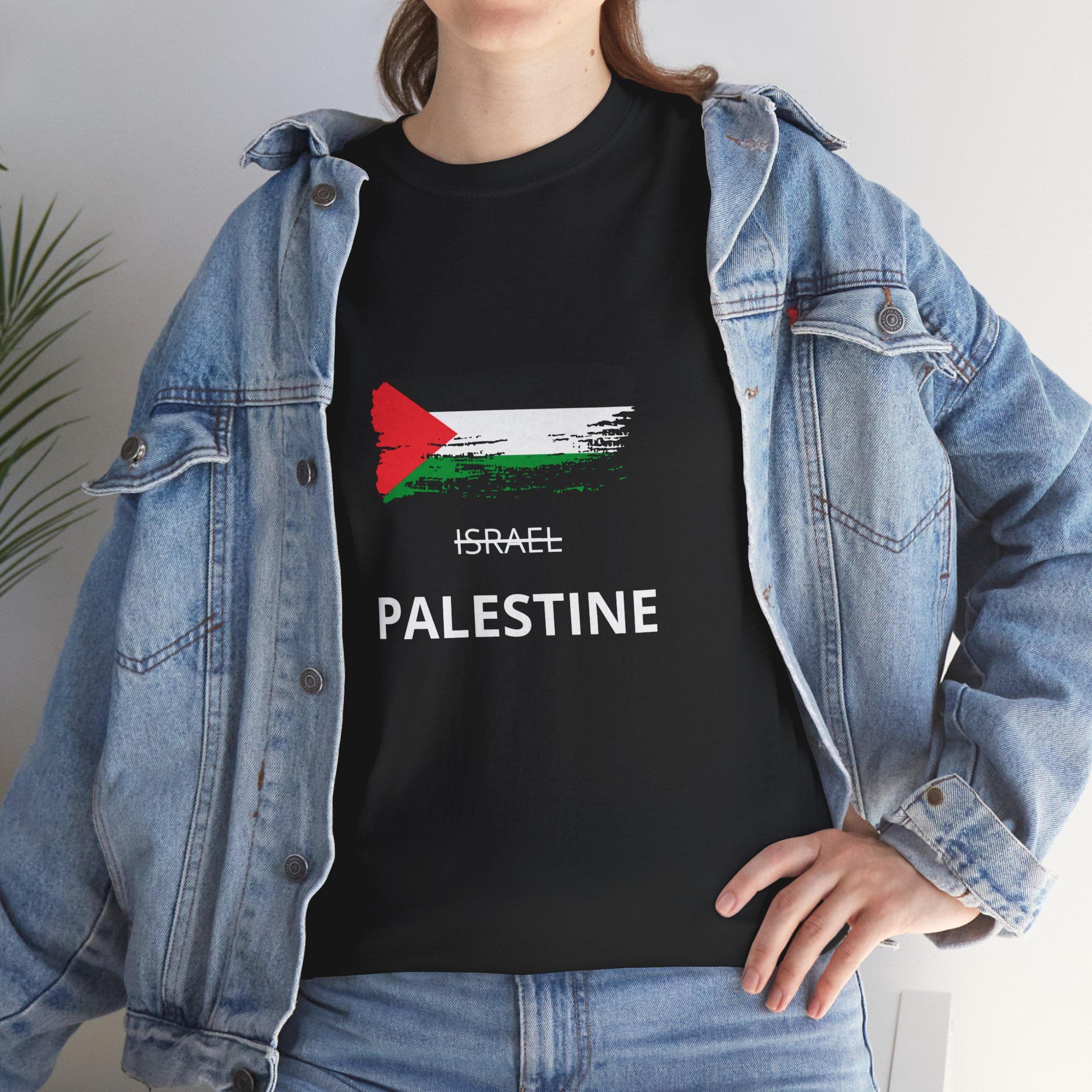 Free Palestine T-Shirt , Pro Palestine Shirt Unisex, Human Rights Activist Tee, white Black Grey Blue, Justice for Palestine, Free Ship,Gaza - image 5
