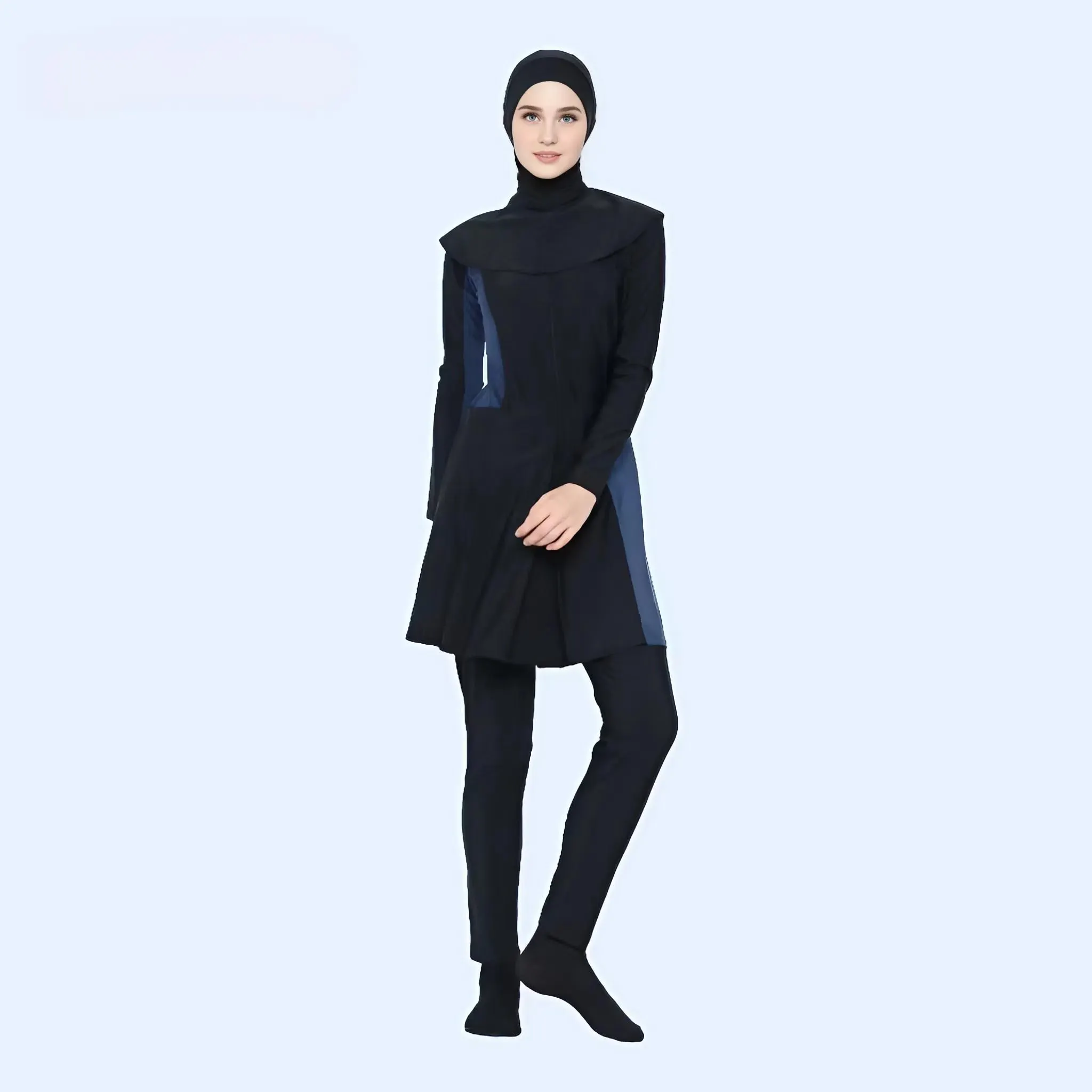 Burkini Swimsuit Set | Full Coverage Islamic Swimwear, S-3XL