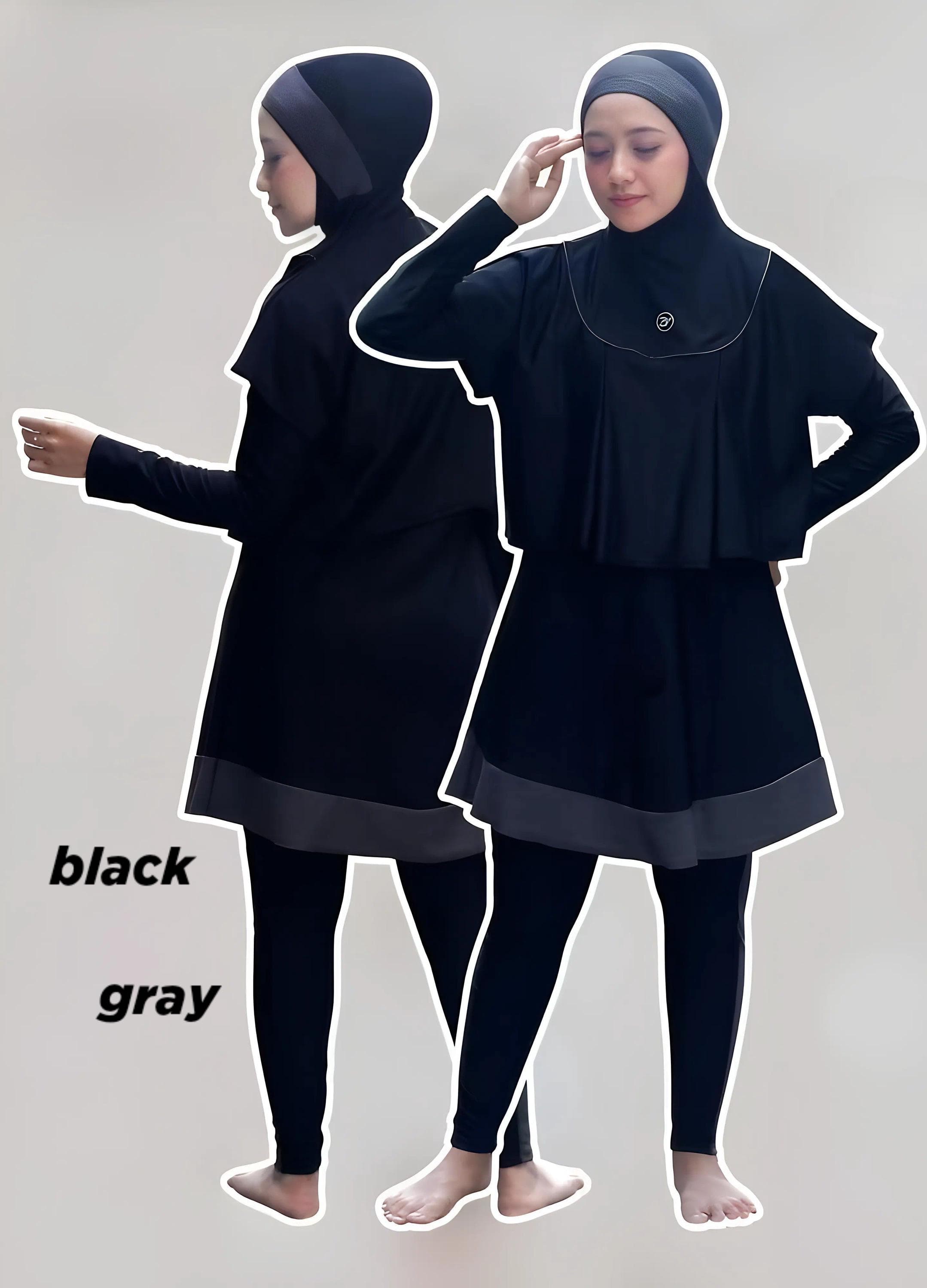 Modest Swimsuit Set: Islamic Swimwear with Bolero Hijab - image 3