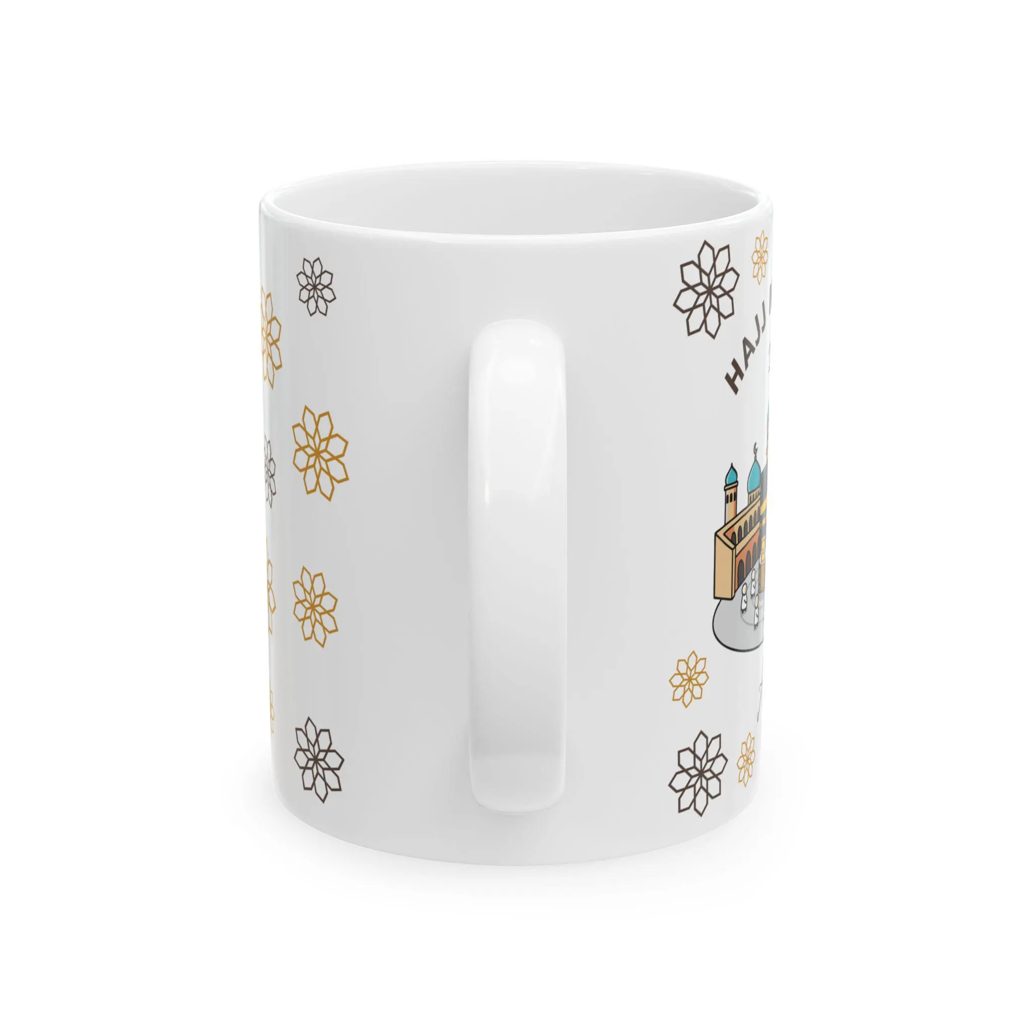 Personalized Hajj Mubarak Islamic Gift Mug | Makkah Travel Coffee Cup - image 5