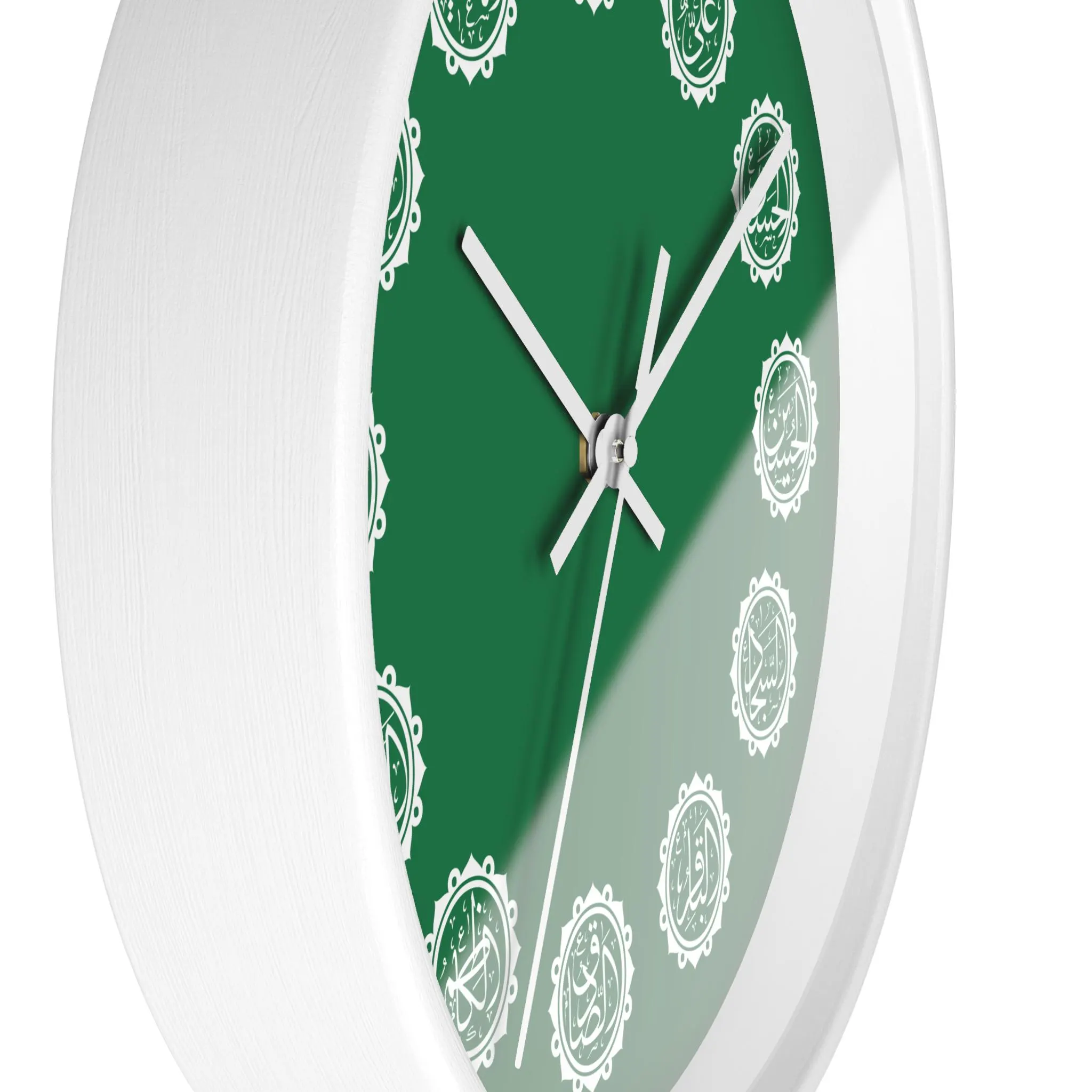 Shia 12 Imam (a.s) Names Arabic Calligraphy Wall Clock | Islamic Home Decor - image 3