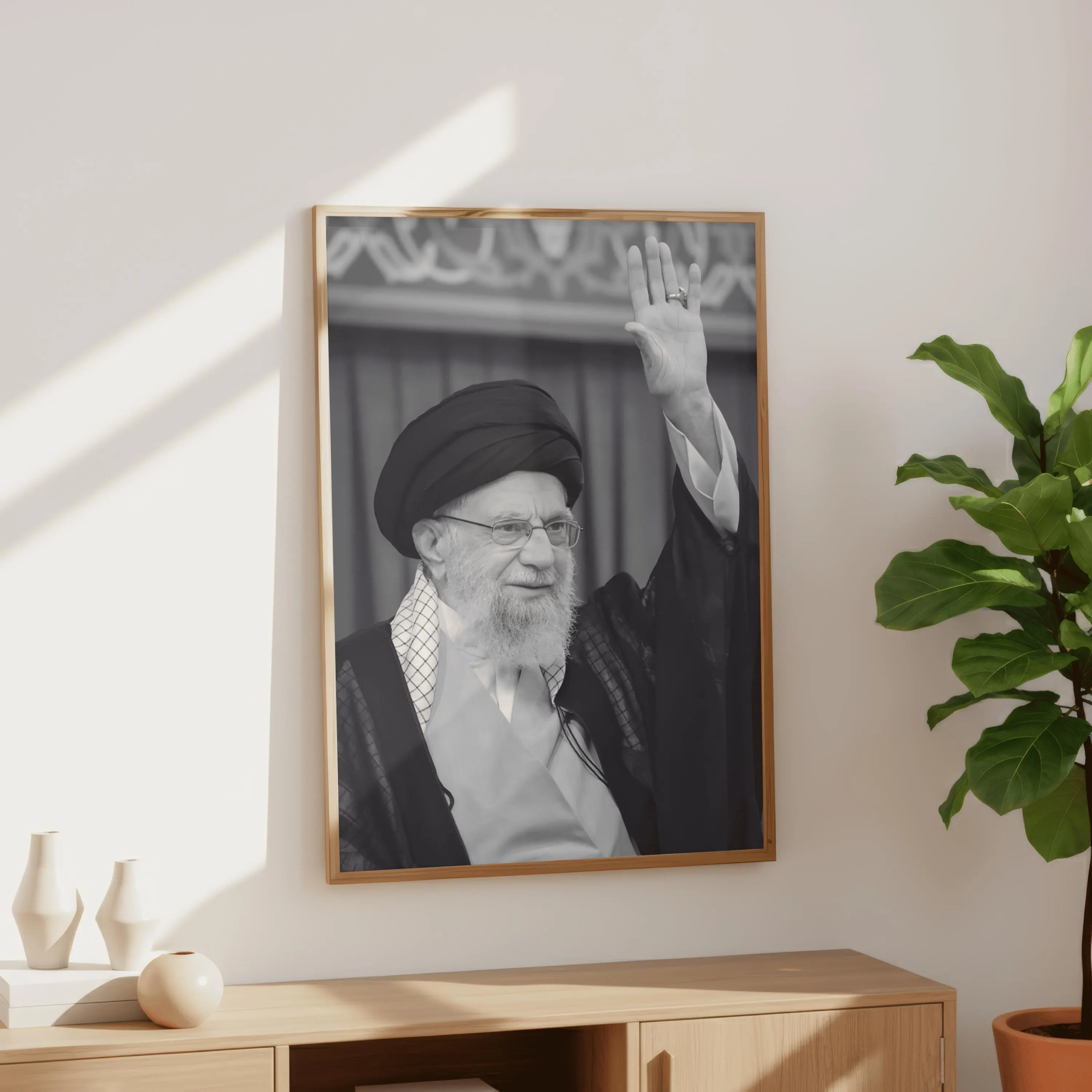Ayatollah Khamenei Portrait Printable Wall Art, Shia Islamic Print, Digital Download - image 5