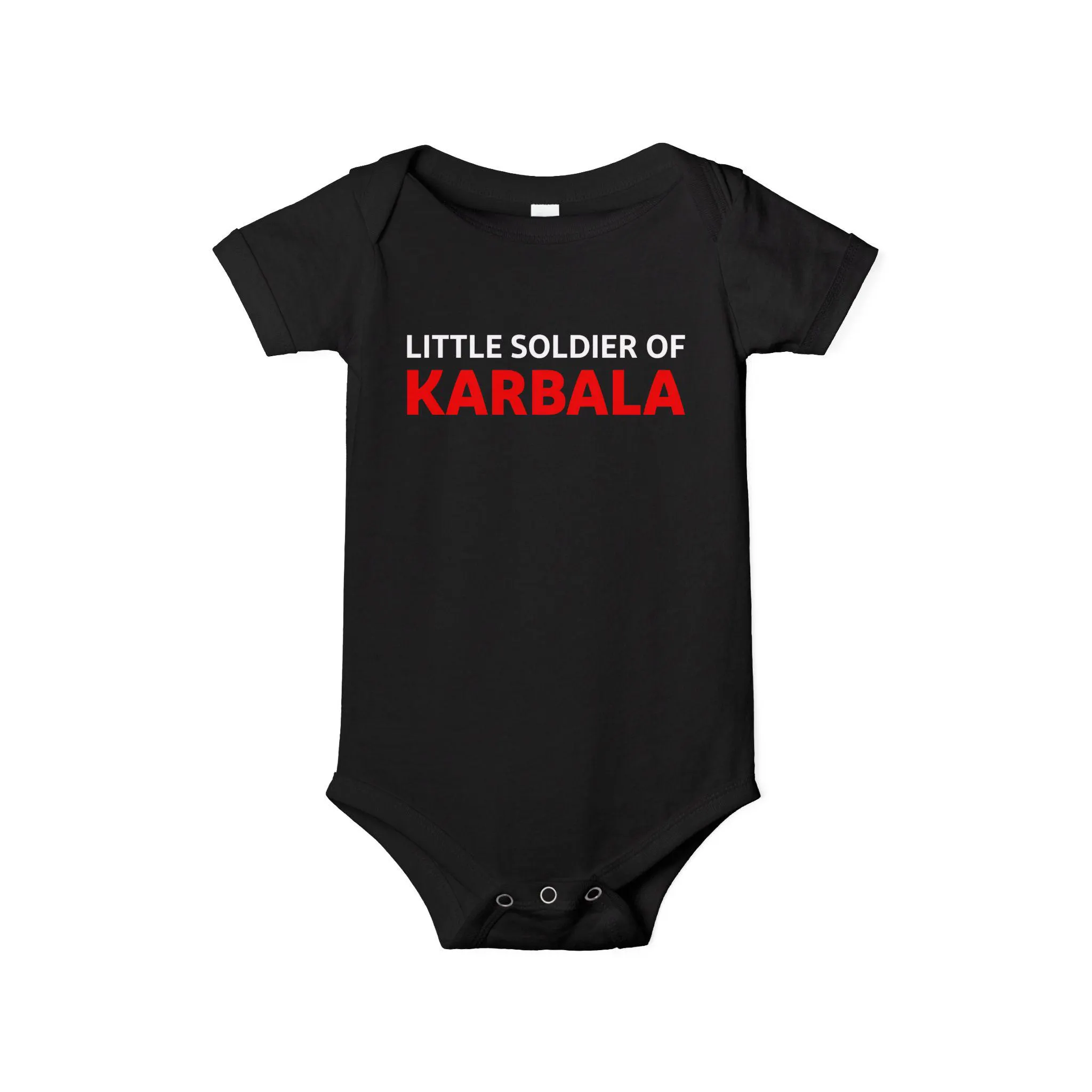 Little Soldier of Karbala Baby Onesie | Shia Muslim Infant Bodysuit | Muharram Ashura Arbaeen - image 4