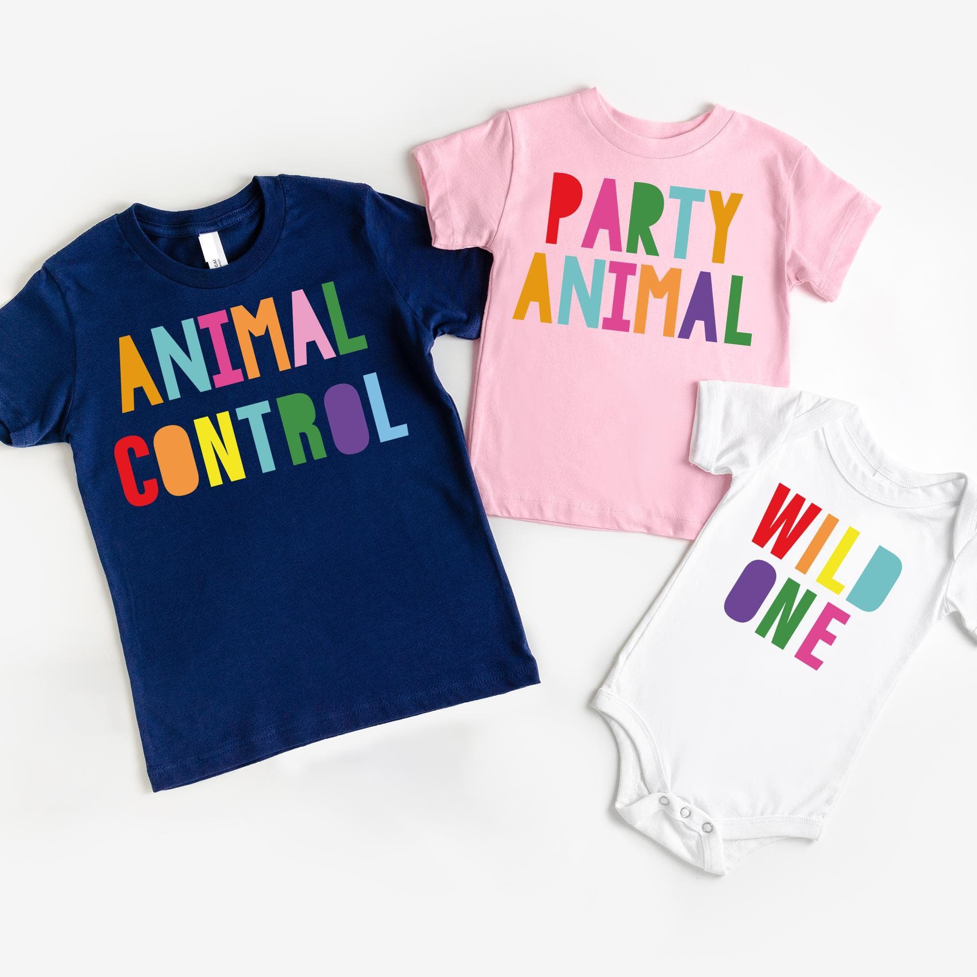 Party Animal Birthday Shirts: Jungle Safari Zoo Theme Outfit, Zoo Family Matching Tees, Party Animal Birthday Tee, Wild One - image 2
