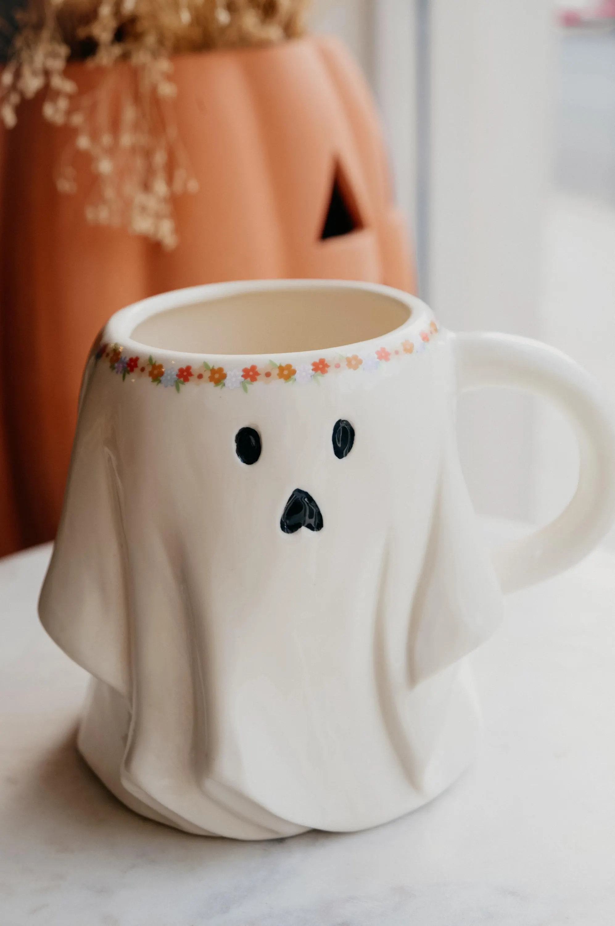 XL Ghost Iridescent Rainbow Halloween Autumn Mug | Halloween Lovers Gifts | Cute Ghost Mug - image 3