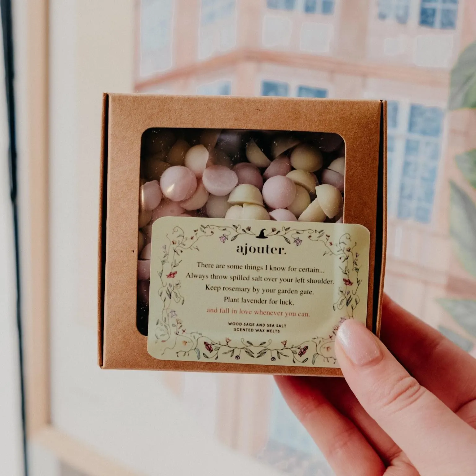 Practical Magic Wood Sage and Sea Salt Shimmer Wax Melts | Owens Sisters Apothecary | Practical Magic Spell Wax Melts