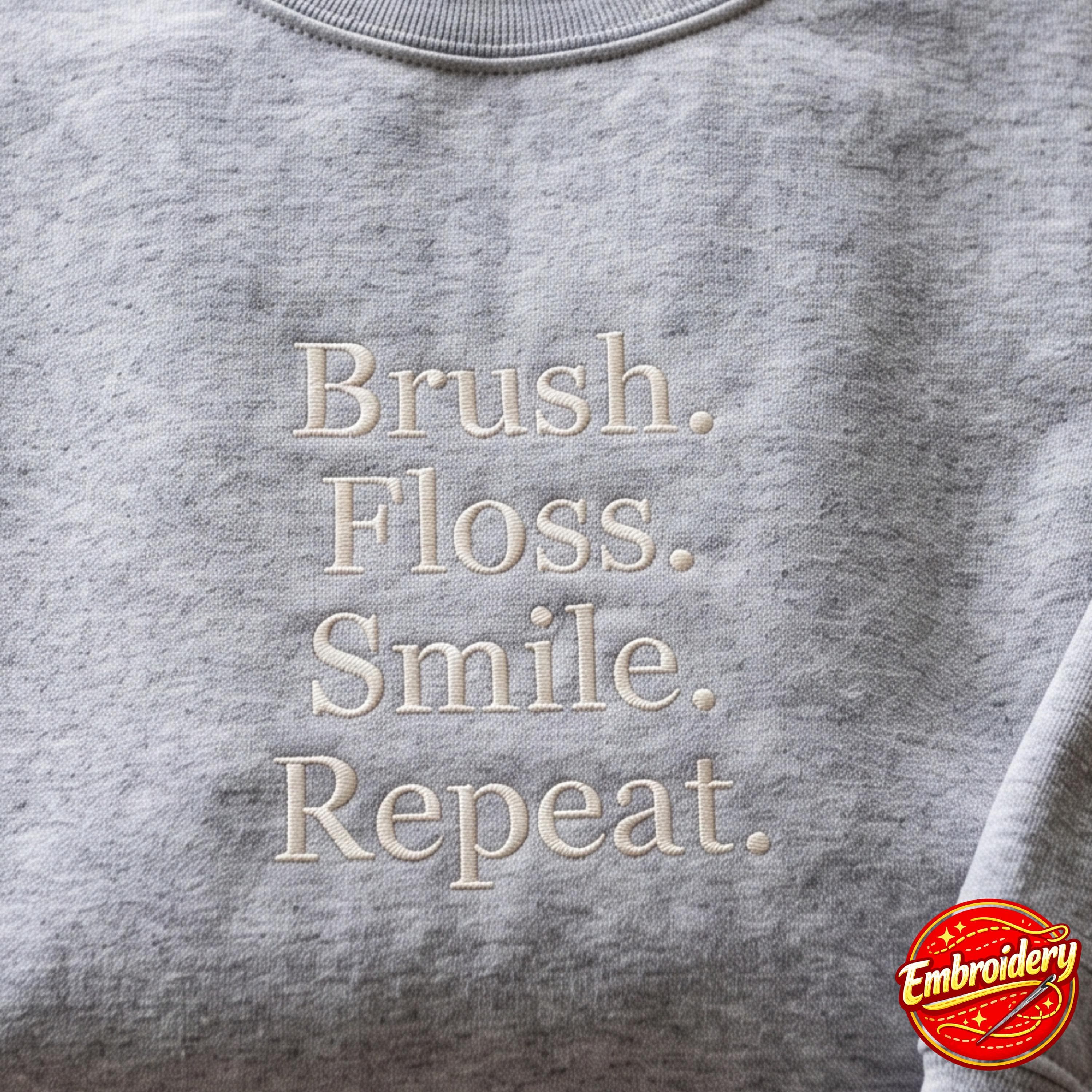 Embroidered Dental Assistant Sweatshirt, Dental Shirts, Dental Hygiene Gifts, Dental Assistant Gifts, Funny Dental Shirt, RDA Shirt - image 3