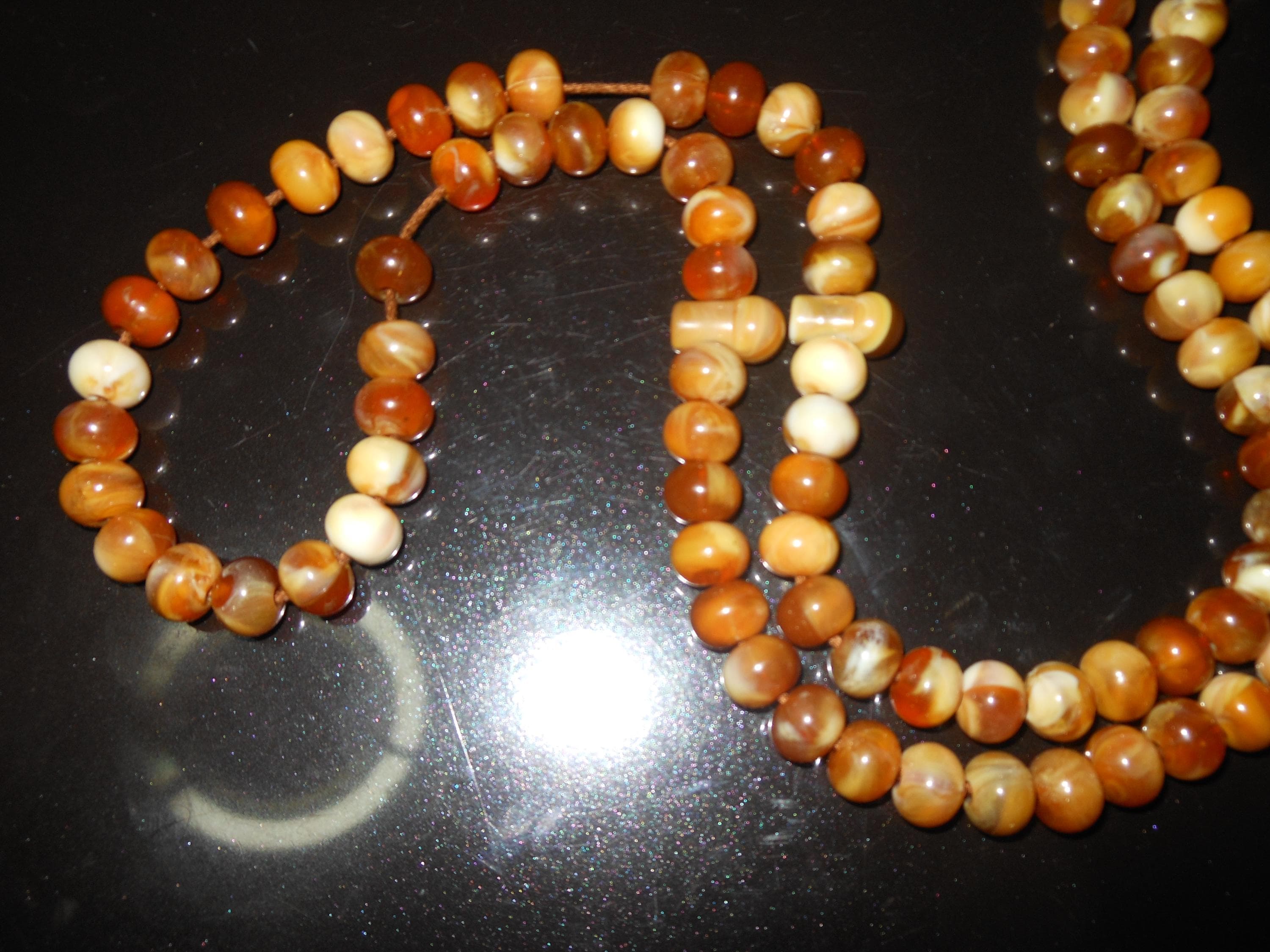 ISLAM Tasbih, Misbaha, Tasbeeh, Rosario, Sibha, Tasbih, Misbah سبحه مسبحة حجر عين النمر - image 4