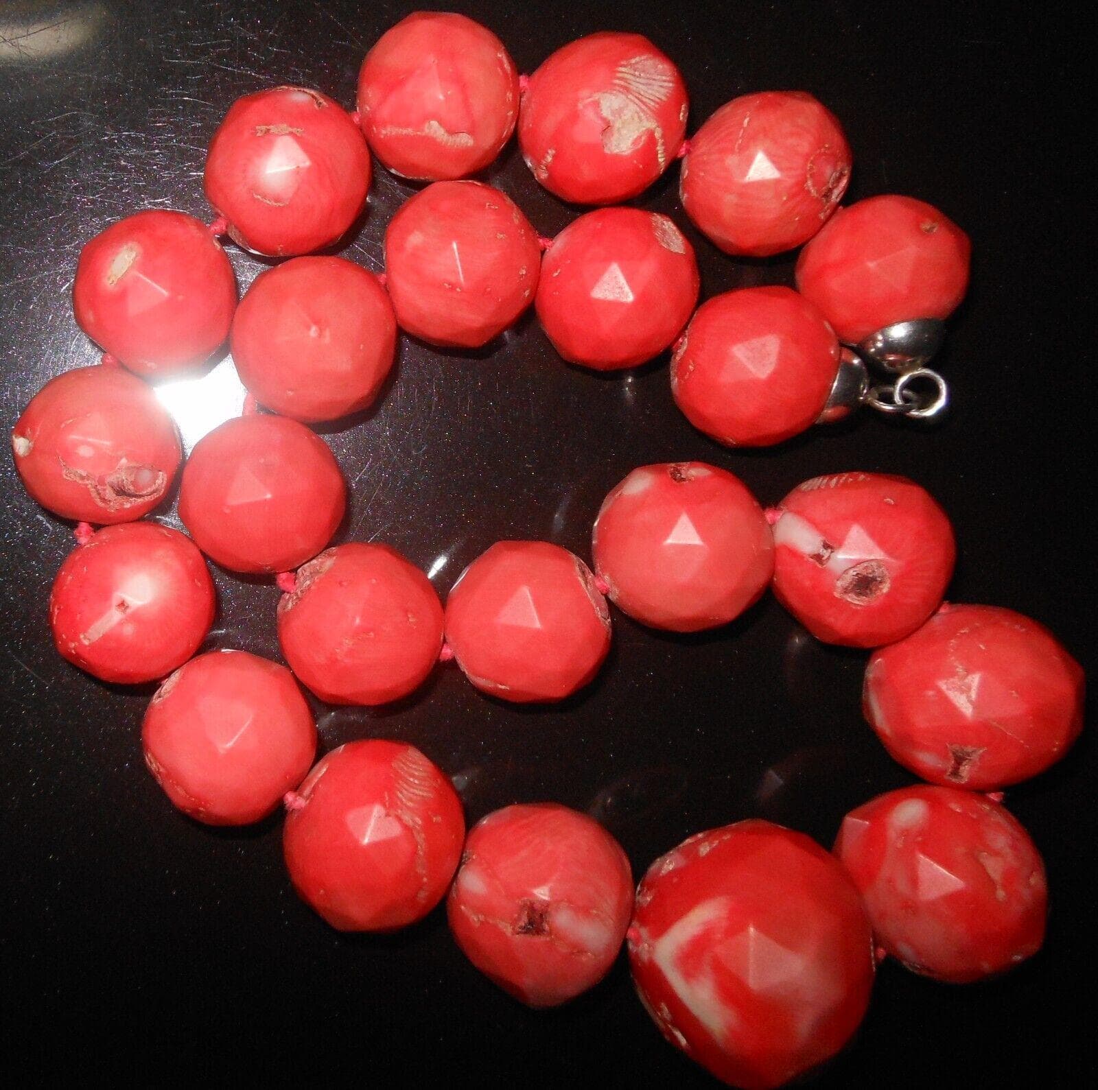 GIANTIC Bamboo Coral Necklace - VERY RARE to find so big! - image 4