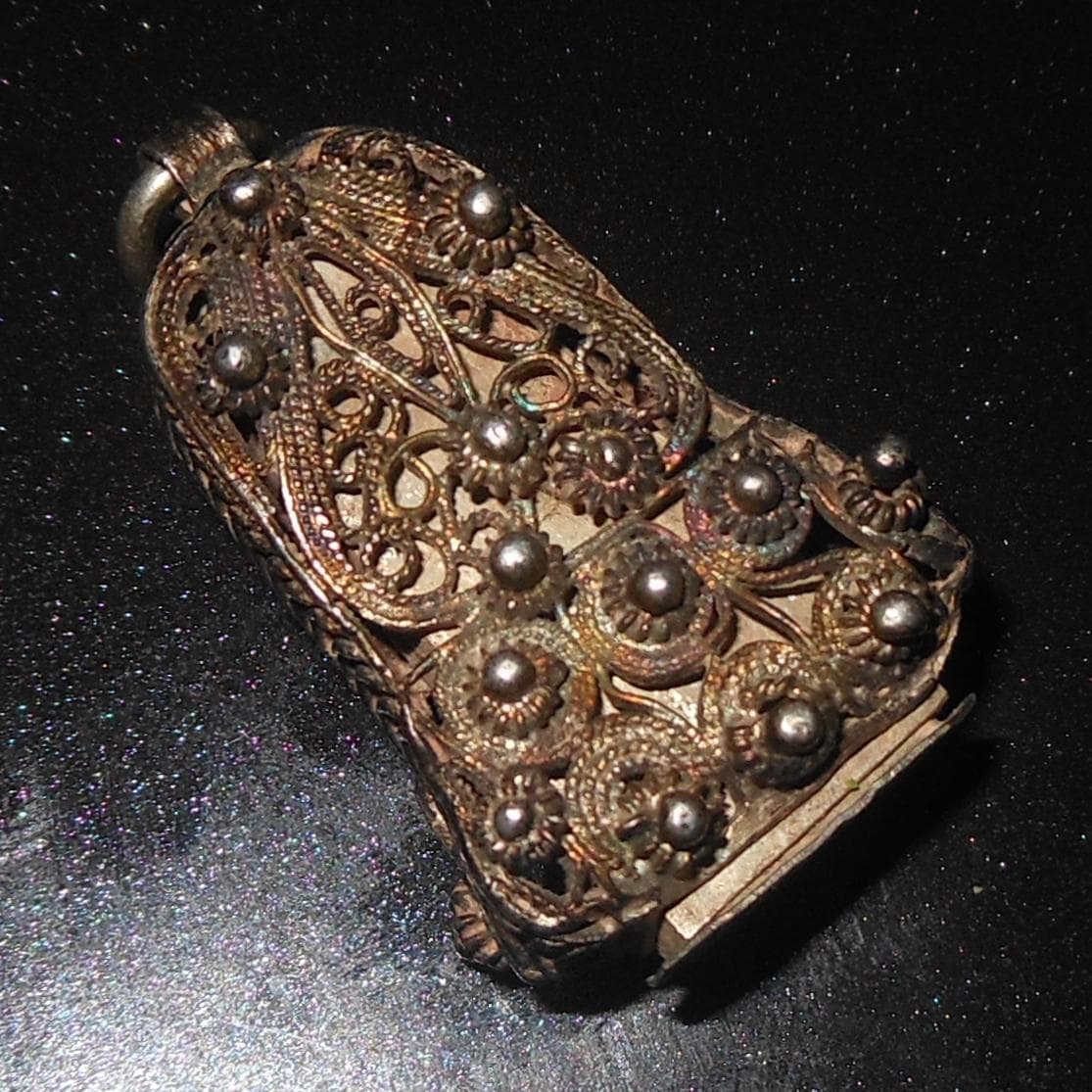 Kabyle Arabic Islamic Hand Made Filigree Pendant