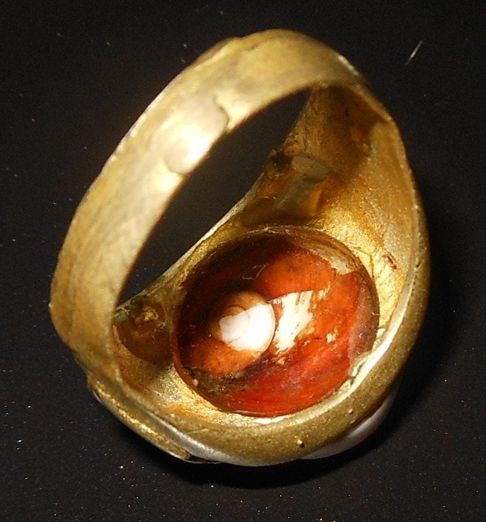 Occhio di Santa Lucia di Siracusa - anello artigianale - Venezia - image 3