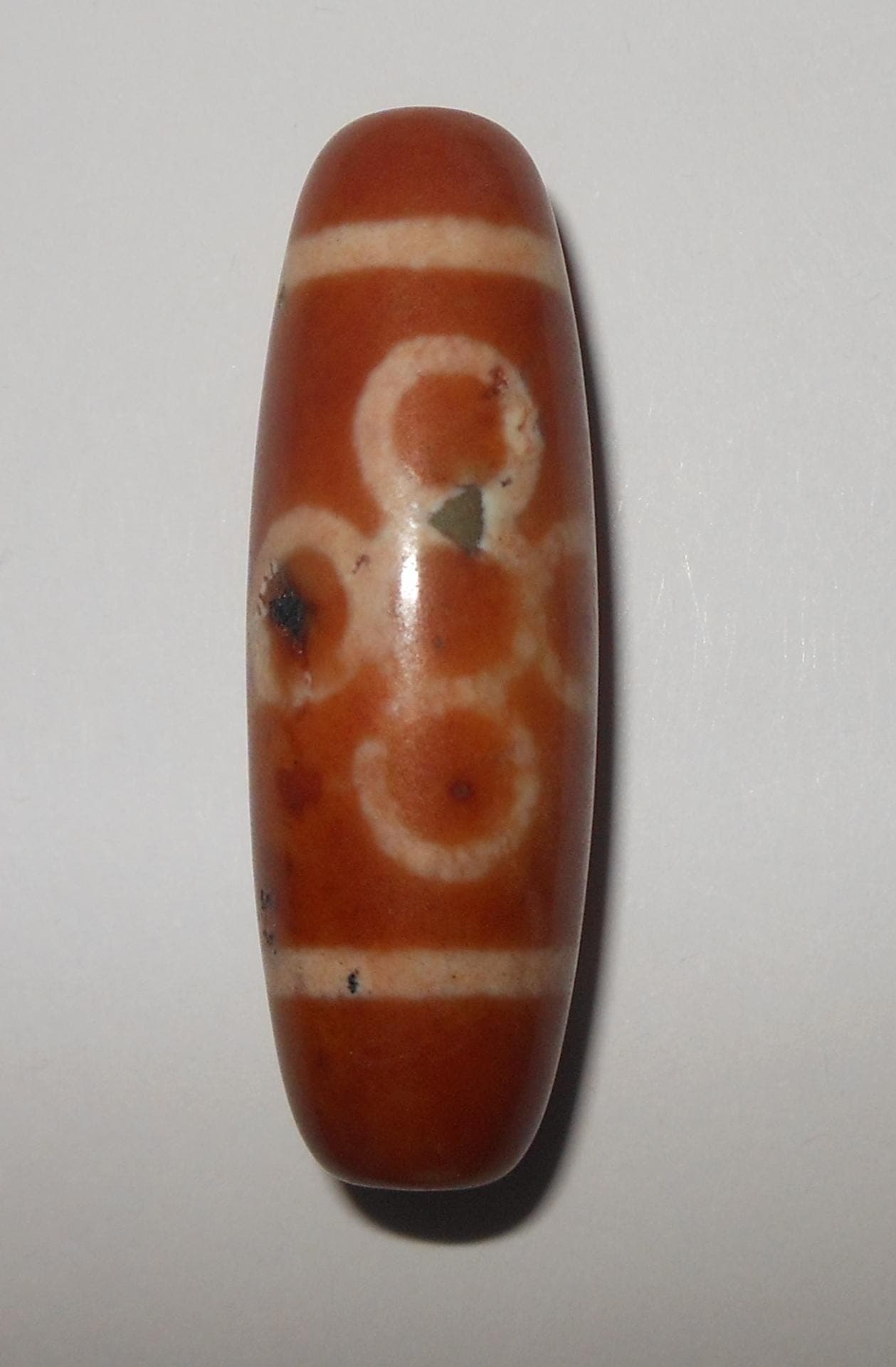 no. 175 - Garuda - Lightning and Five Eyes - Gzi Dzi Himalaya Tibet Amulet Bead - Man Necklace - Tibetan Mala - image 4