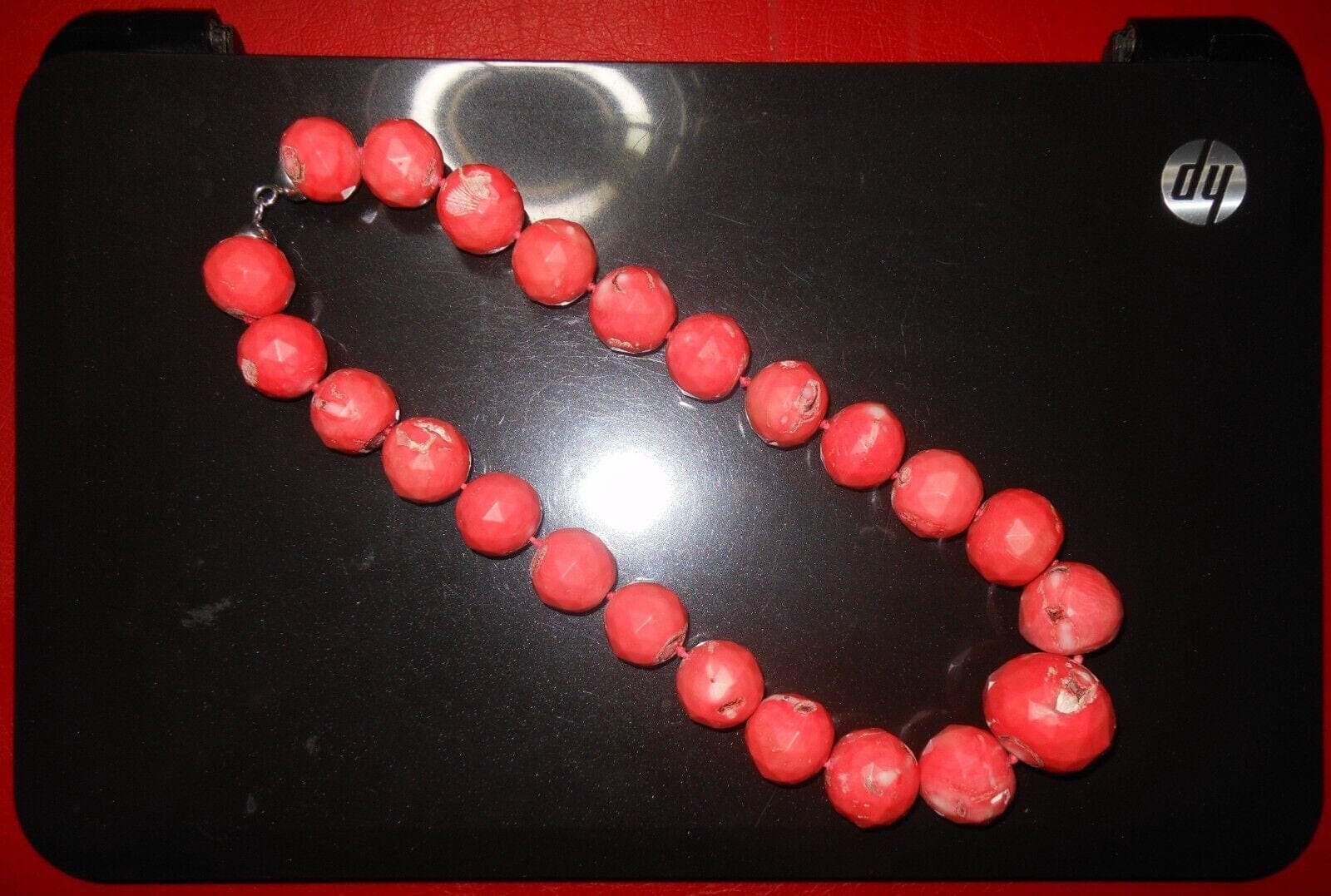 GIANTIC Bamboo Coral Necklace - VERY RARE to find so big! - image 5