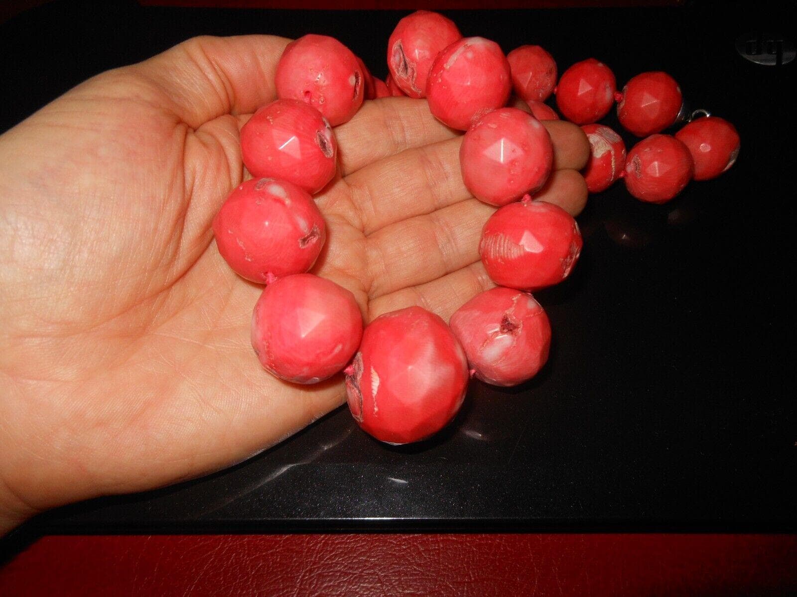 GIANTIC Bamboo Coral Necklace - VERY RARE to find so big! - image 3