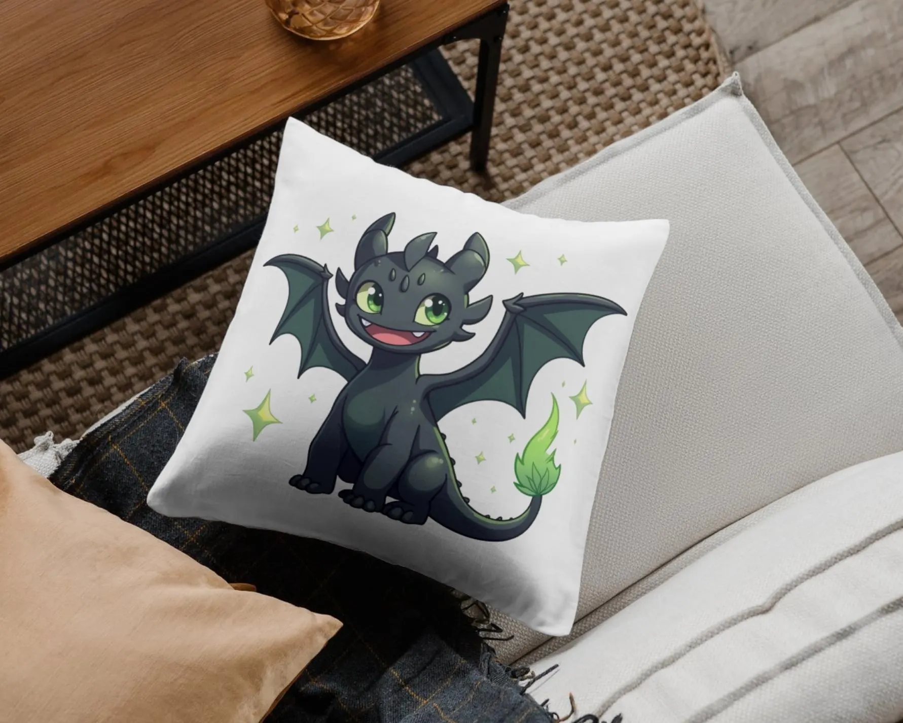 How to Train Your Dragon Inspired Clipart Bundle | Cute Chibi Toothless, Night Fury, Light Fury, Hiccup & Astrid PNGs for Party Crafts - image 4