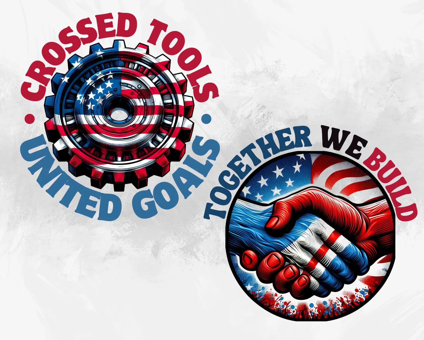 Labor Day PNG Clipart Bundle: Patriotic Designs (Digital Download) - image 5