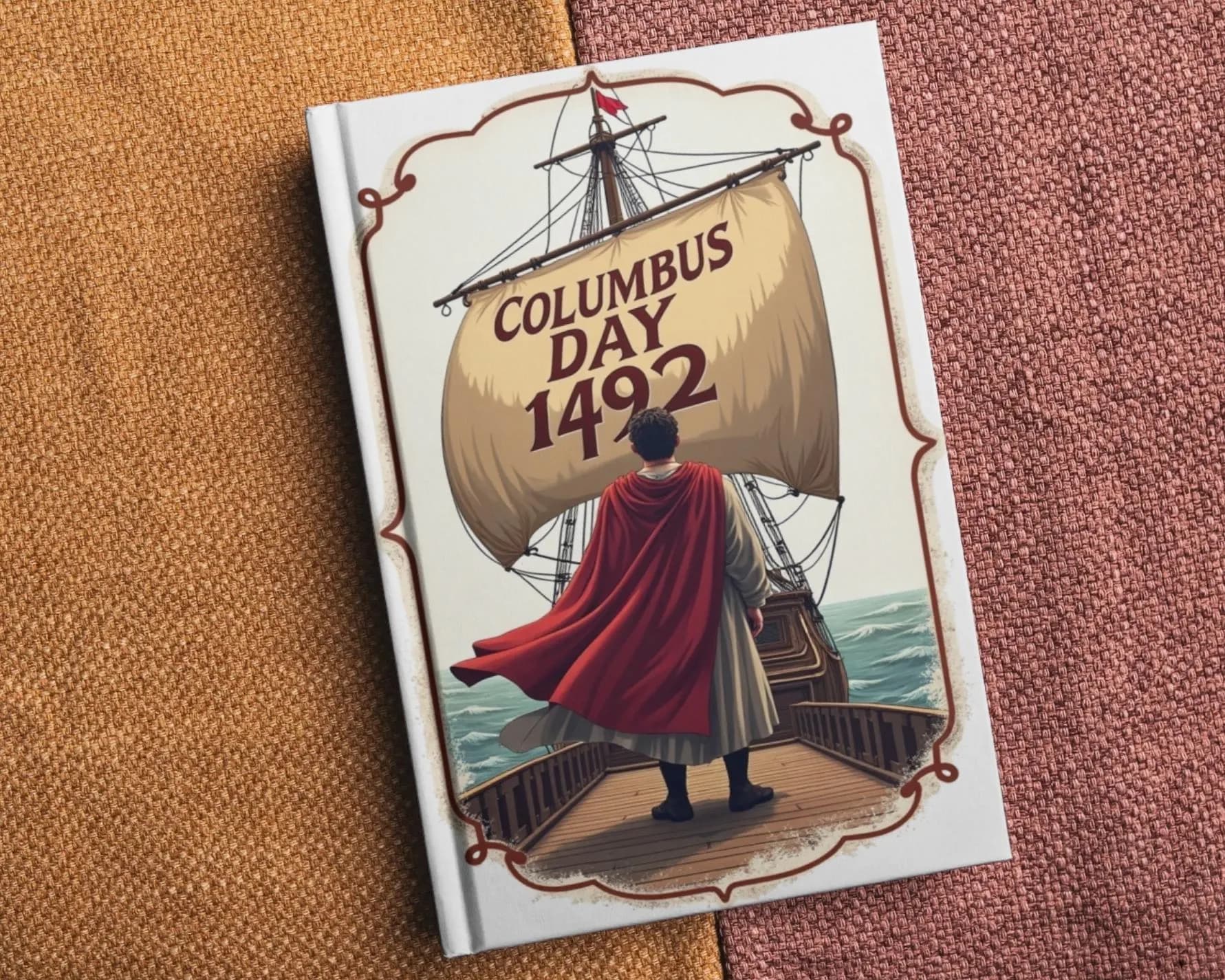 Columbus Day 1492 Clipart Bundle, Vintage Ship PNG, Historical America Discovery Sublimation, Patriotic Sailing PNG Digital Download - image 2
