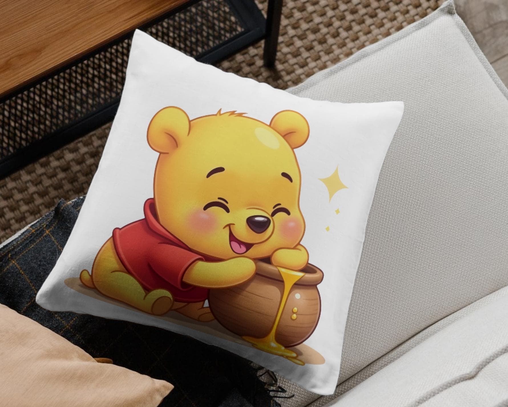 Pooh PNG Bundle | 20 Classic Winnie the Pooh Vintage Clipart | Baby Shower, Birthday Party, Nursery Decor & Scrapbooking Digital Download - image 3