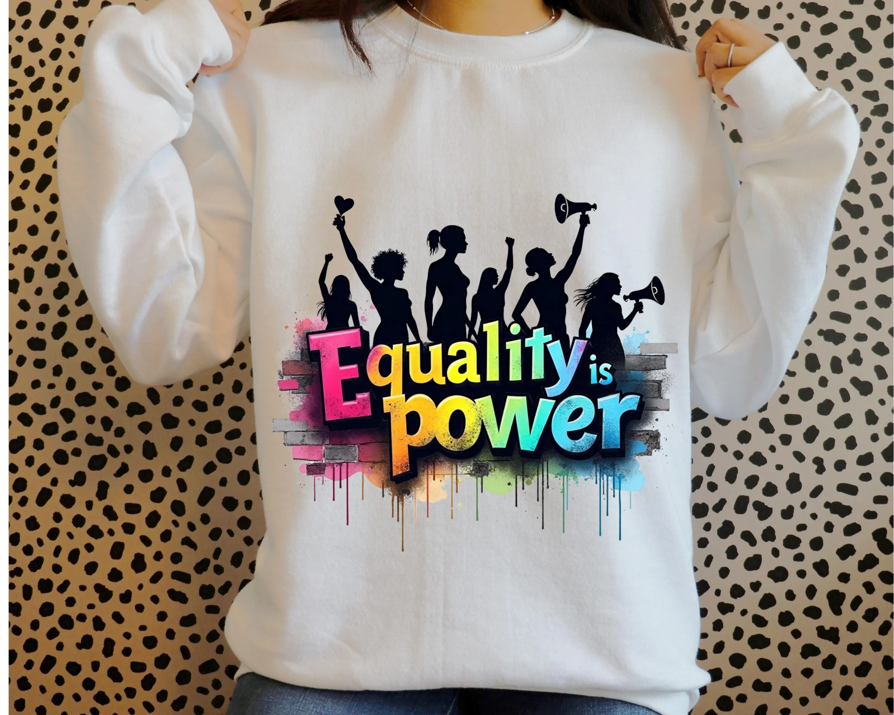 Feminist Clipart Bundle: Women's Equality Day PNG Graphics (Digital Download) - image 2