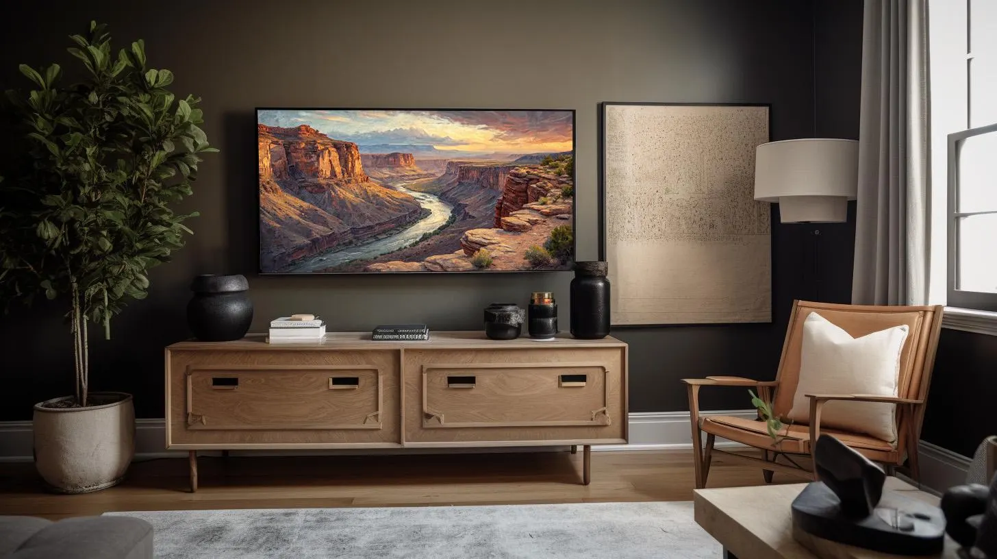 Canyon Sunset River Frame TV Art: Southwest Landscape (Digital Download) - image 4