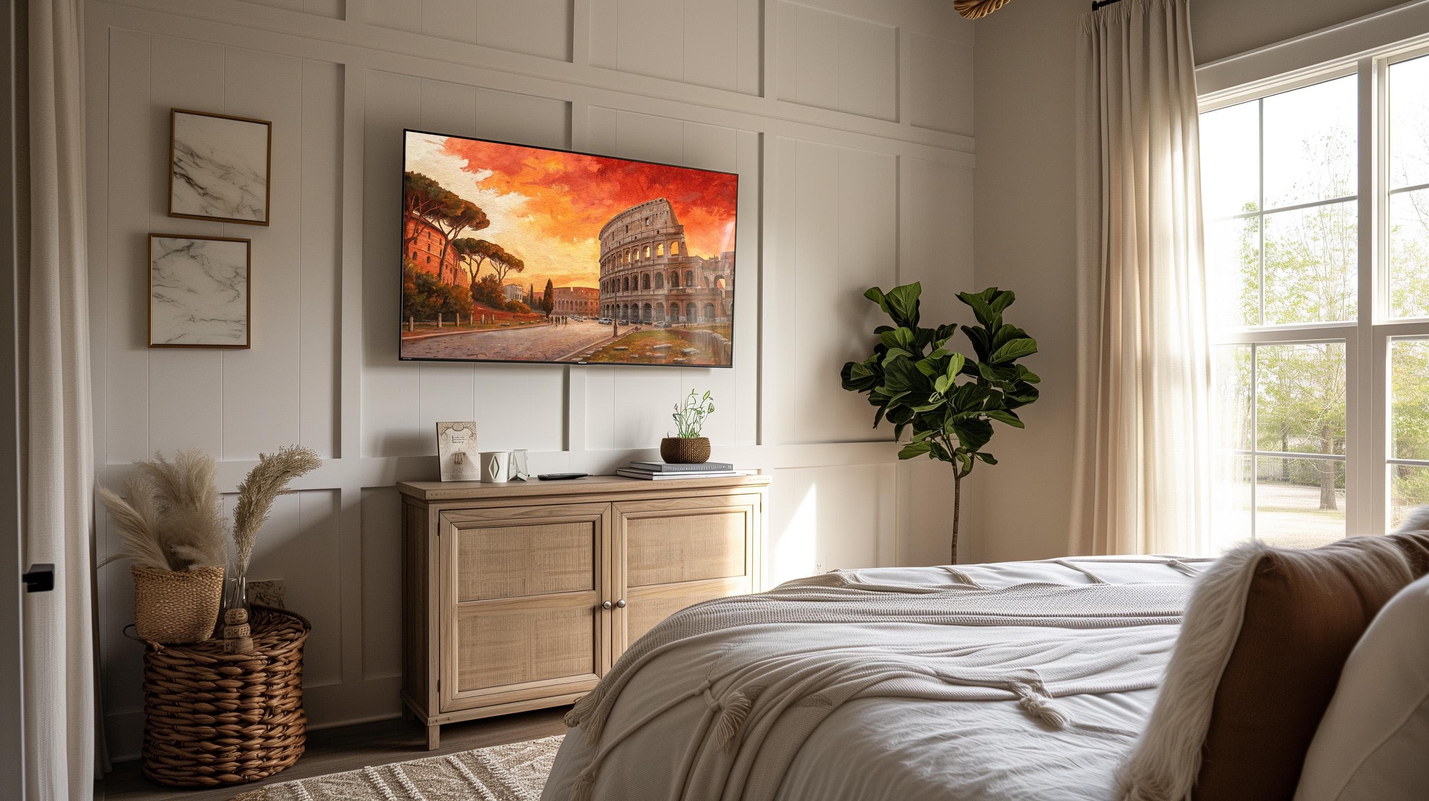Colosseum Sunset Frame TV Art: Italian Landmark Digital Download - image 4