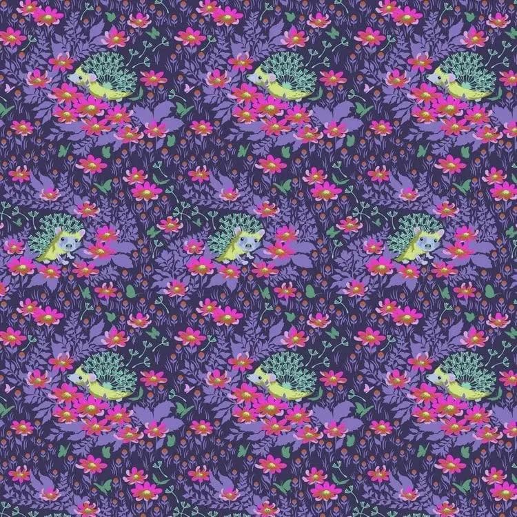 Tiny Beasts - FQ or more - Who's Your Dandy glimmer - Tula Pink - Free Spirit fabrics oop htf