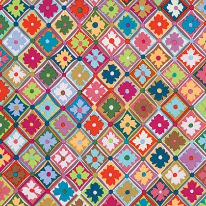 Kaffe Fassett - FQ or more - Antwerp Flowers multi Westminster Rowan Fabrics  OOP Rare