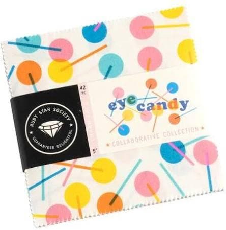 Eye Candy - 5" charm pack - Ruby Star Society Collaborative Collection moda fabrics oop htf