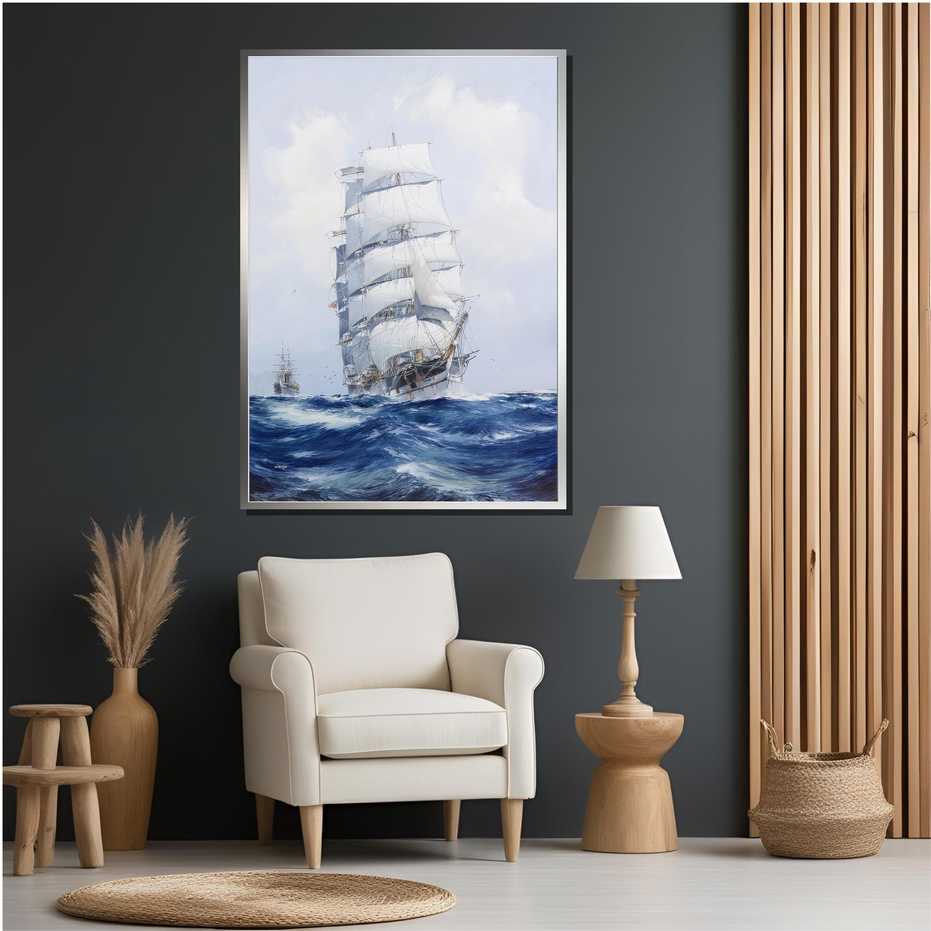 Jack Spurling Wool Clipper 'Argonaut' Art Print – Nautical Maritime Wall Decor - image 4