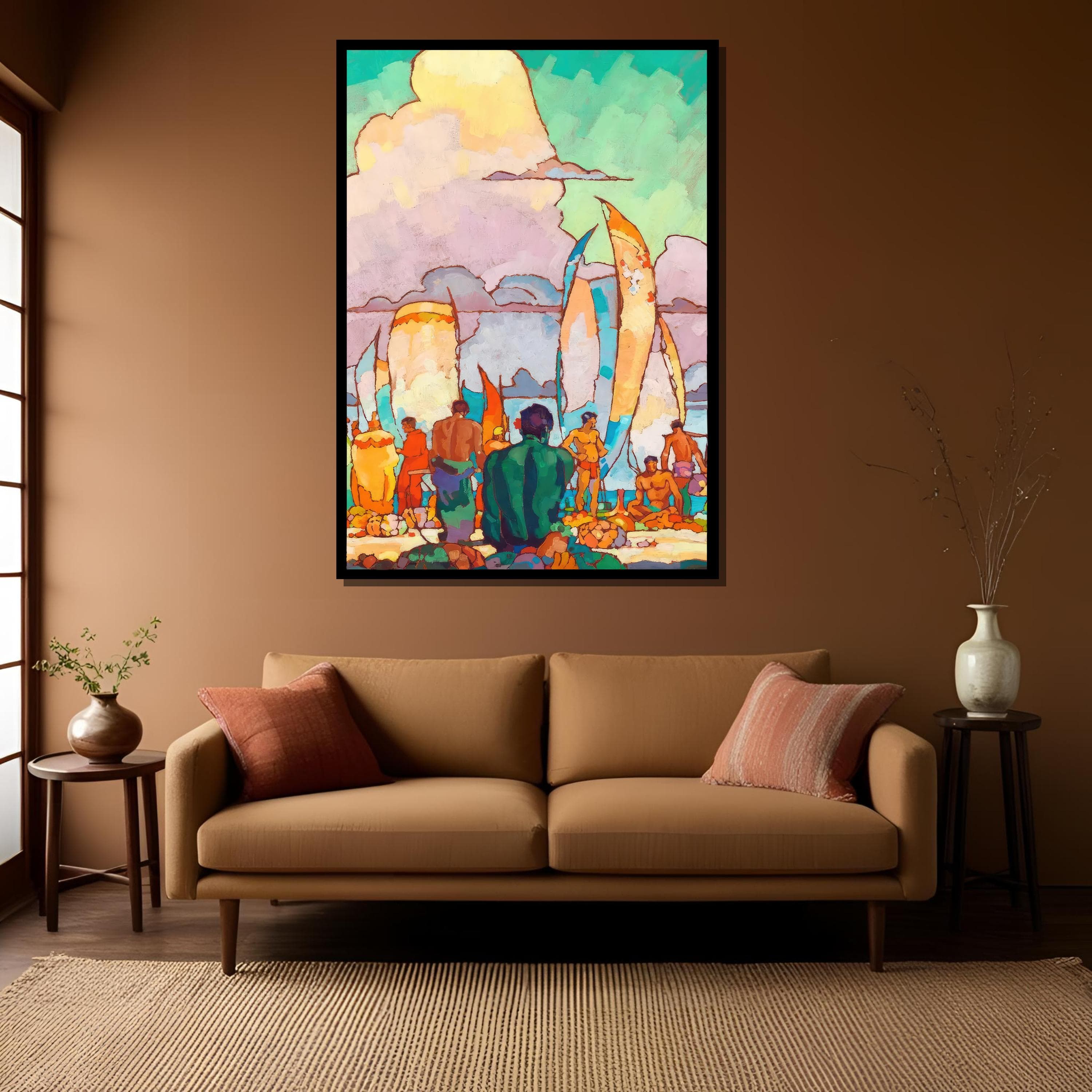 Arman Manookian Old Hawaii Canvas Print – Vintage Island Art - image 3