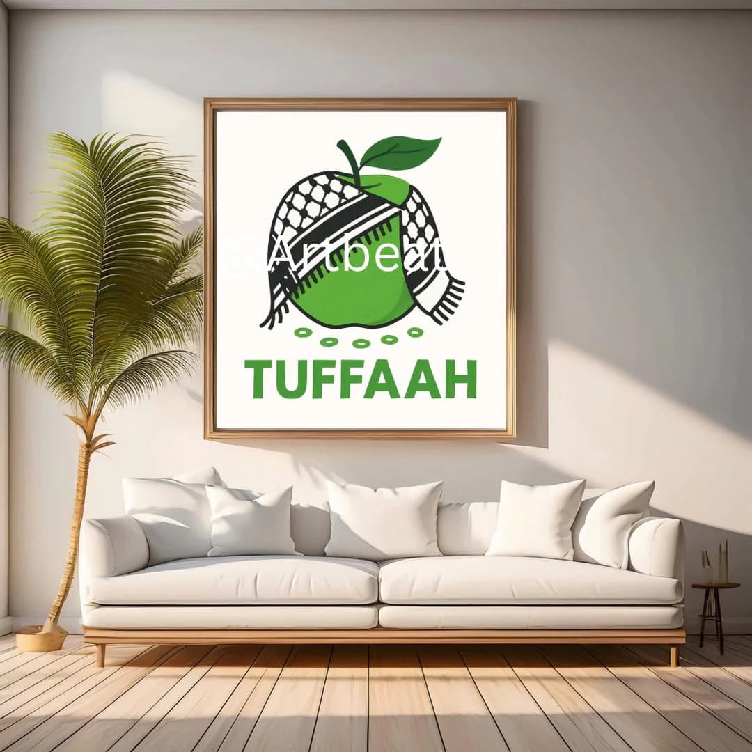 Tuffaah: Pop Art style Apple Digital Print