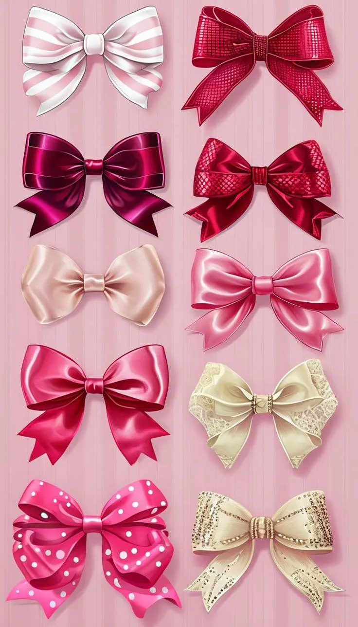 Coquette / Pink Girl PNG bundles