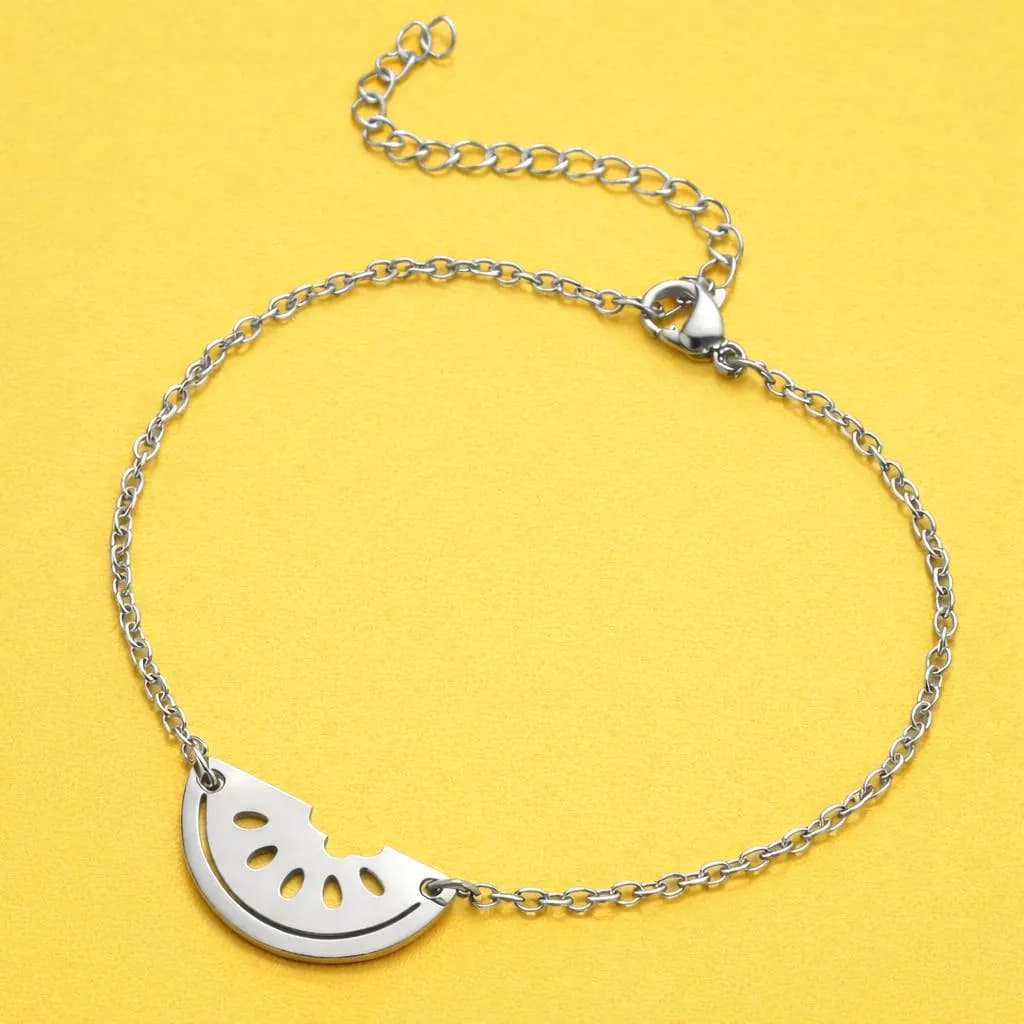Watermelon Gold Plated Necklace/Bracelet  (Gold/Silver) - image 3