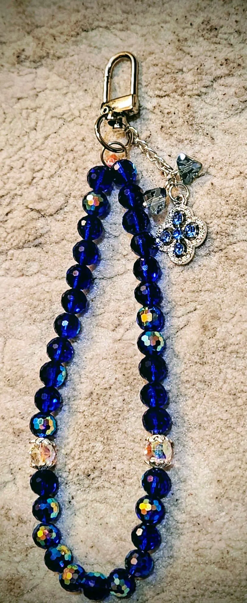 Beaded Phone Charm, Keychain, Bag Charm, Tasbeeh - image 2