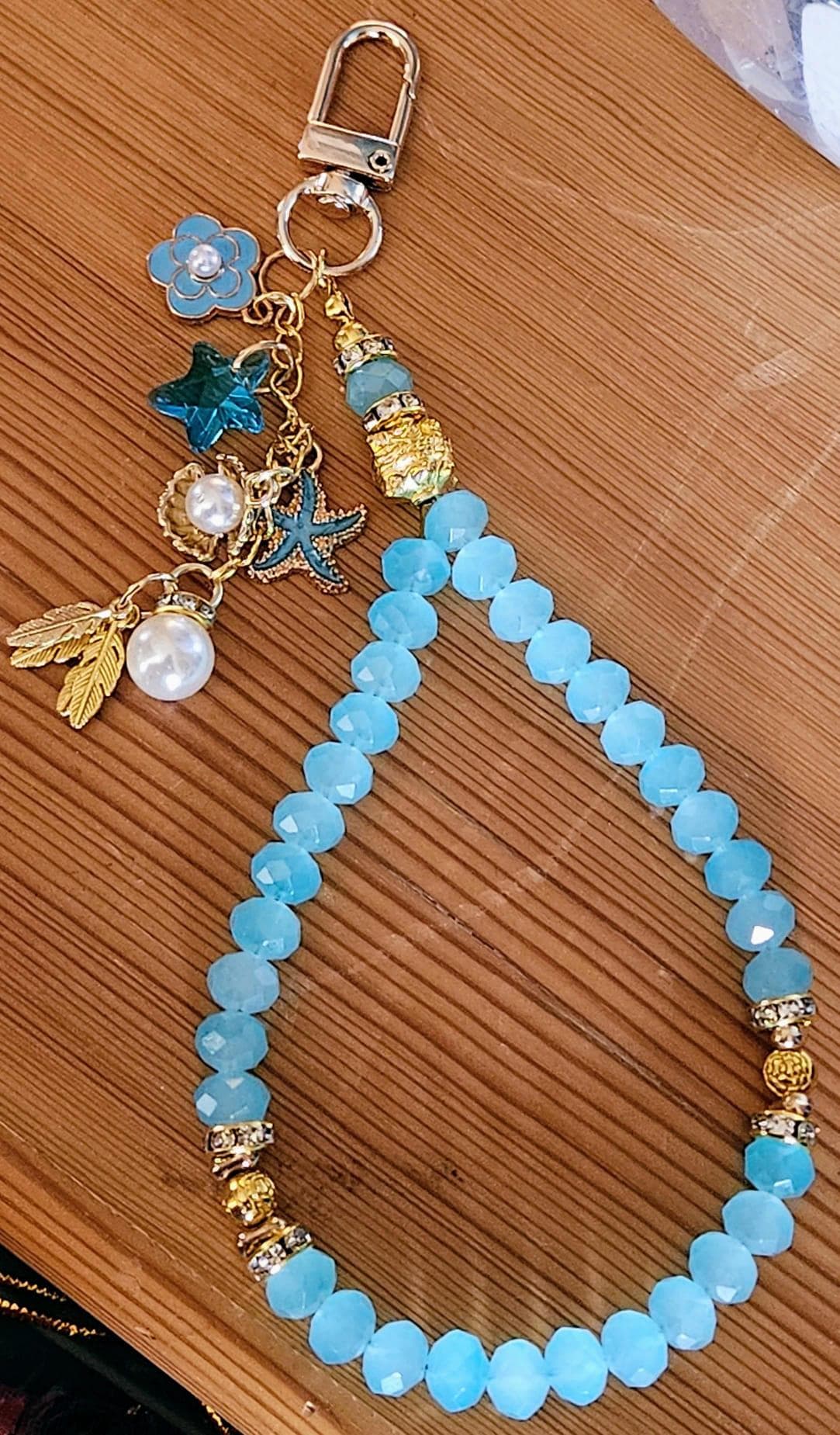 Beaded Phone Charm, Keychain, Bag Charm, Tasbeeh - image 4