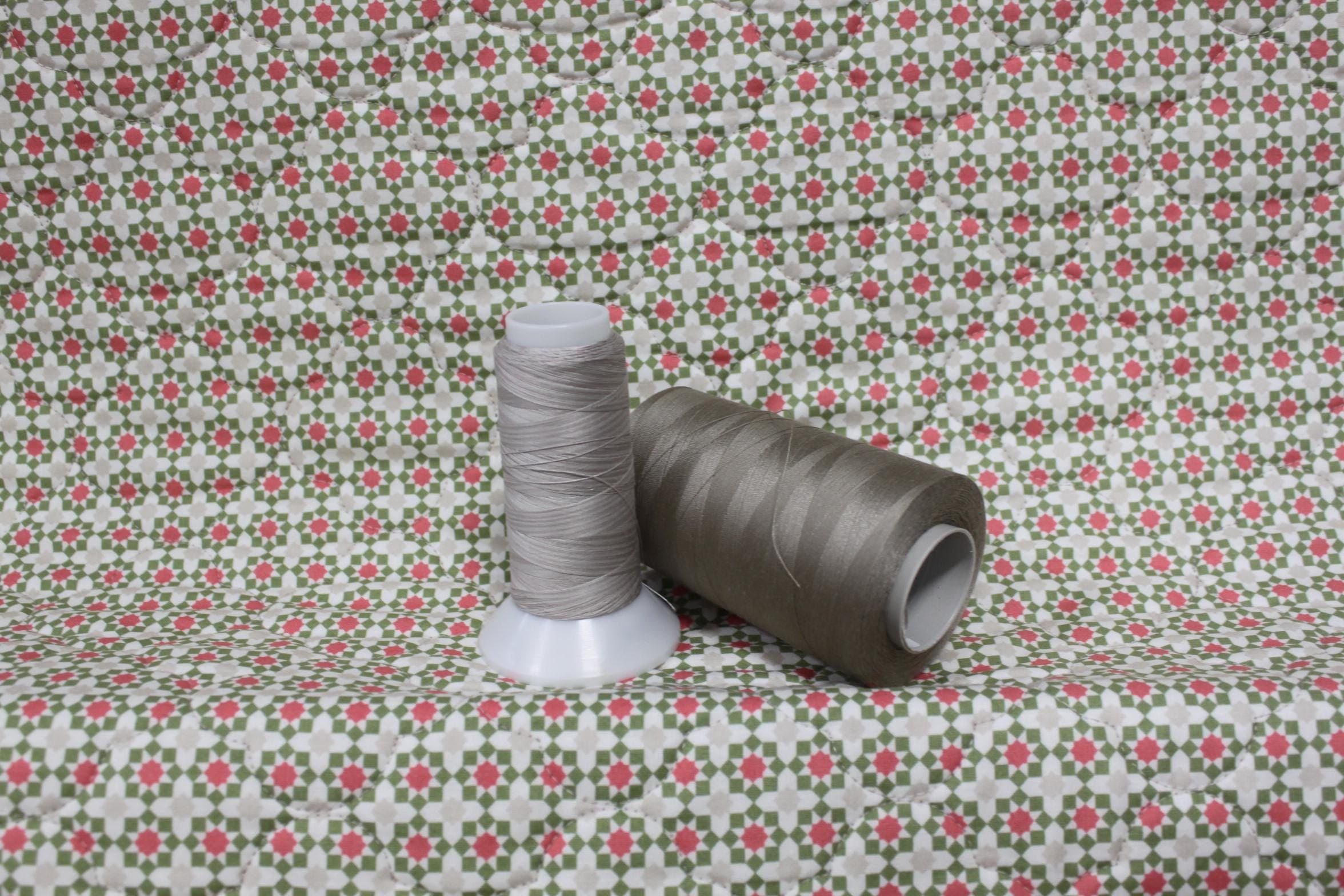 Double sided pre-quilted, DIY Quilted Jacket, DIY Vest, Ready To Use, Moda Fabric Love Note Lelia Boutique, Fern Flow, Create Joy Project - image 3