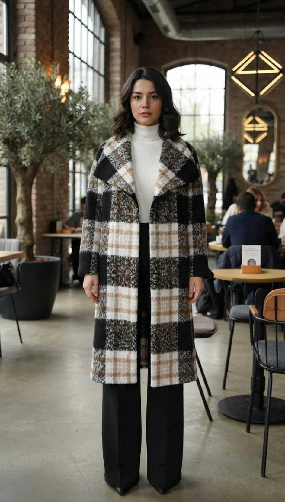 Oversized Winter Coat Sewing Pattern EU 36-46 US 4-18 Digital PDF, A0 & A4 Print-at-Home, Step-by-Step Tutorial - image 3
