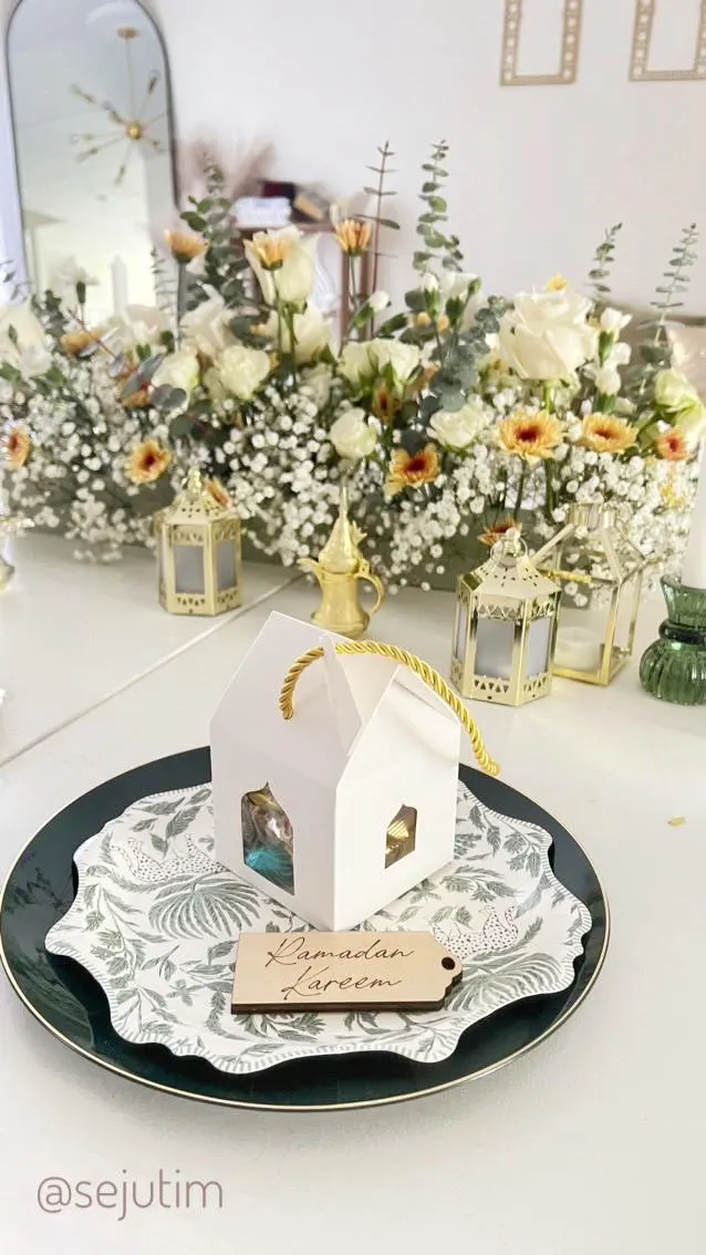 Set of 10 Little Mosque House Treat House Gift Eid Mubarak Festive Warm Neon Light Ramadan Mubarak Light Events Iftaar Party Masjid Mosque Duaa prayer salah musallah Masjid Mosque Islamic art muslim hajj fasting