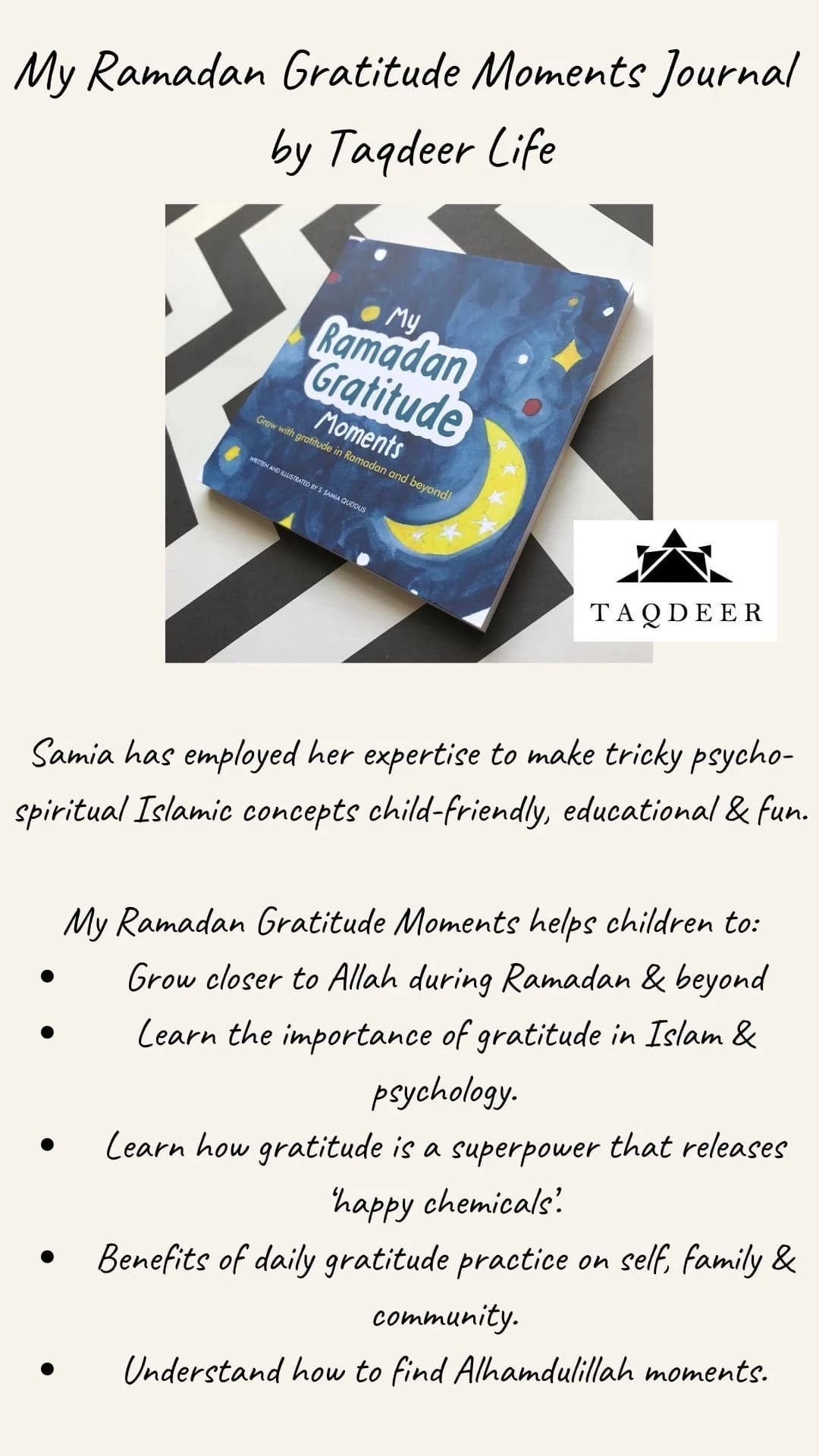 Featured in Allure Magazine! My Busy Mosque Bag | Ramadan Themed Books & Activity 10 quality products | Limited stock! Islamic muslim Eid - image 5