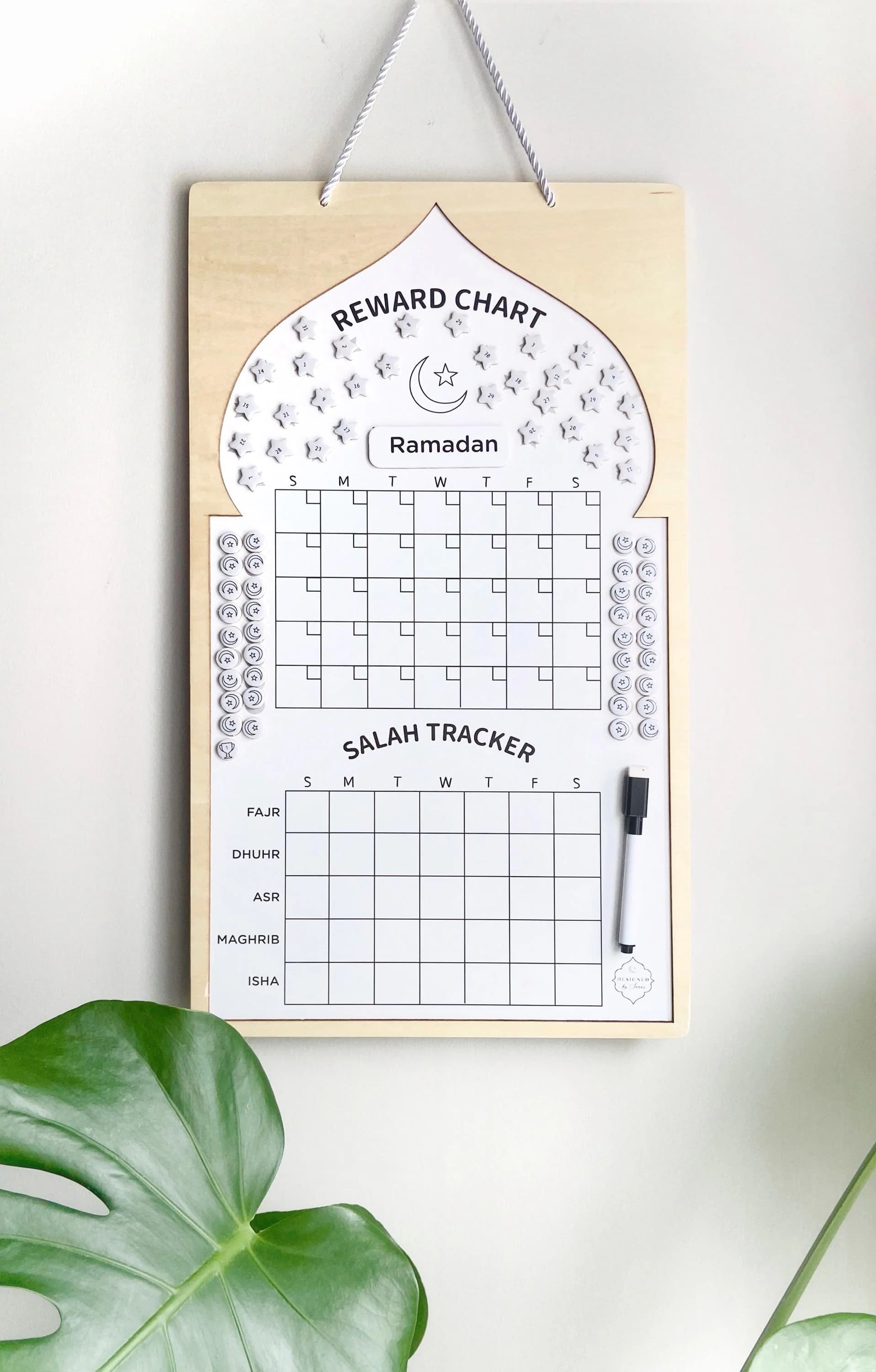 7 PIECE VALUE BUNDLE Beige Ramadan Good Deed Calendar Bundle Neutral Lover